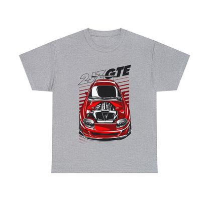 2JZ GTE Supra Graphic Tee Graphic Tees Australia Sport Grey / S Graphic T-Shirt Australia -  Cool Graphic T-Shirts Online - 