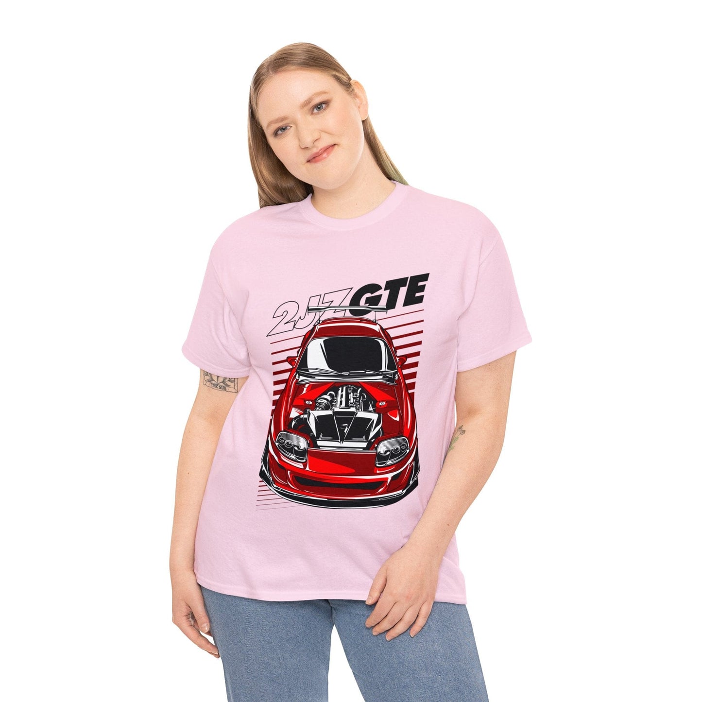 2JZ GTE Supra Graphic Tee Graphic Tees Australia Graphic T-Shirt Australia -  Cool Graphic T-Shirts Online - 