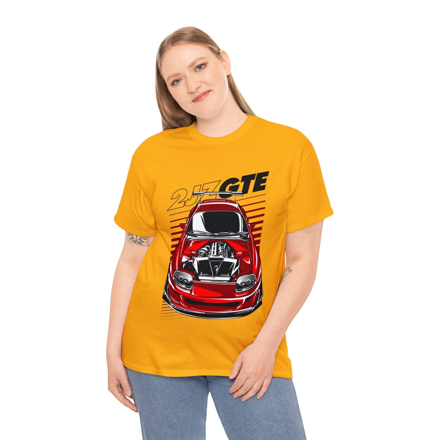 2JZ GTE Supra Graphic Tee Graphic Tees Australia Graphic T-Shirt Australia -  Cool Graphic T-Shirts Online - 