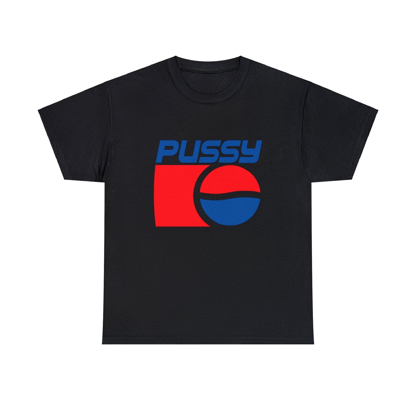 90's Pepsi Pussy Logo Graphic Tee Graphic Tees Australia Black / S Graphic T-Shirt Australia -  Cool Graphic T-Shirts Online -  90's Pepsi Pussy Logo T-Shirt | Retro Vintage Graphic Tee