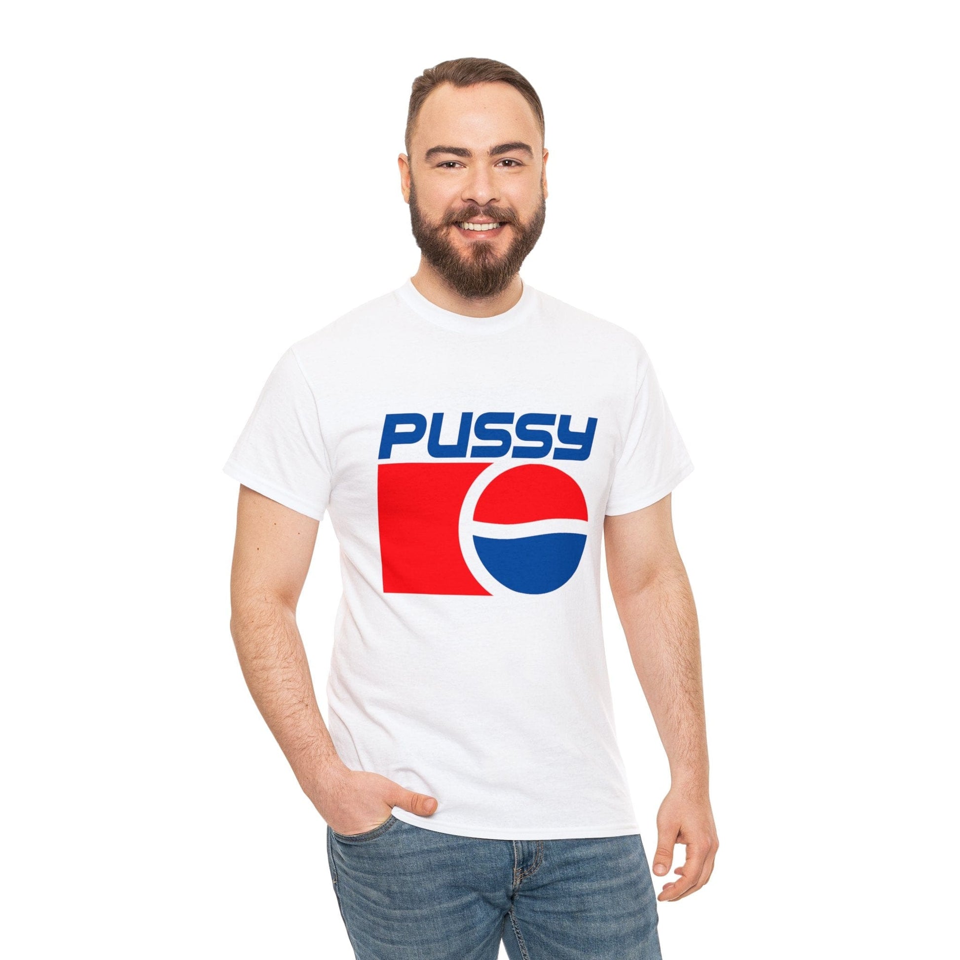 90's Pepsi Pussy Logo Graphic Tee Graphic Tees Australia Graphic T-Shirt Australia -  Cool Graphic T-Shirts Online -  90's Pepsi Pussy Logo T-Shirt | Retro Vintage Graphic Tee