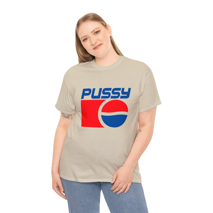 90's Pepsi Pussy Logo Graphic Tee Graphic Tees Australia Graphic T-Shirt Australia -  Cool Graphic T-Shirts Online -  90's Pepsi Pussy Logo T-Shirt | Retro Vintage Graphic Tee