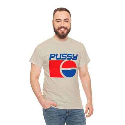 90's Pepsi Pussy Logo Graphic Tee Graphic Tees Australia Graphic T-Shirt Australia -  Cool Graphic T-Shirts Online -  90's Pepsi Pussy Logo T-Shirt | Retro Vintage Graphic Tee