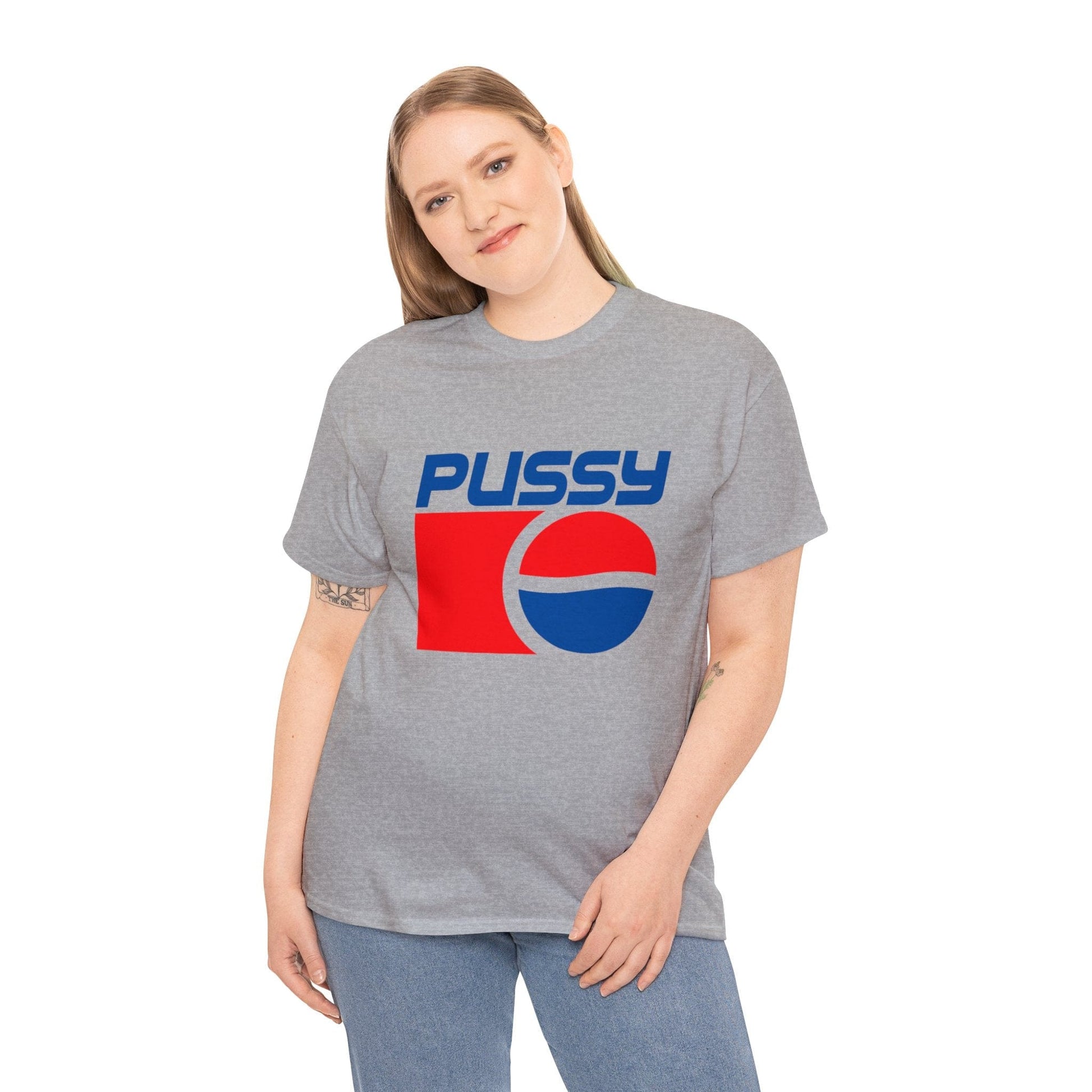 90's Pepsi Pussy Logo Graphic Tee Graphic Tees Australia Graphic T-Shirt Australia -  Cool Graphic T-Shirts Online -  90's Pepsi Pussy Logo T-Shirt | Retro Vintage Graphic Tee