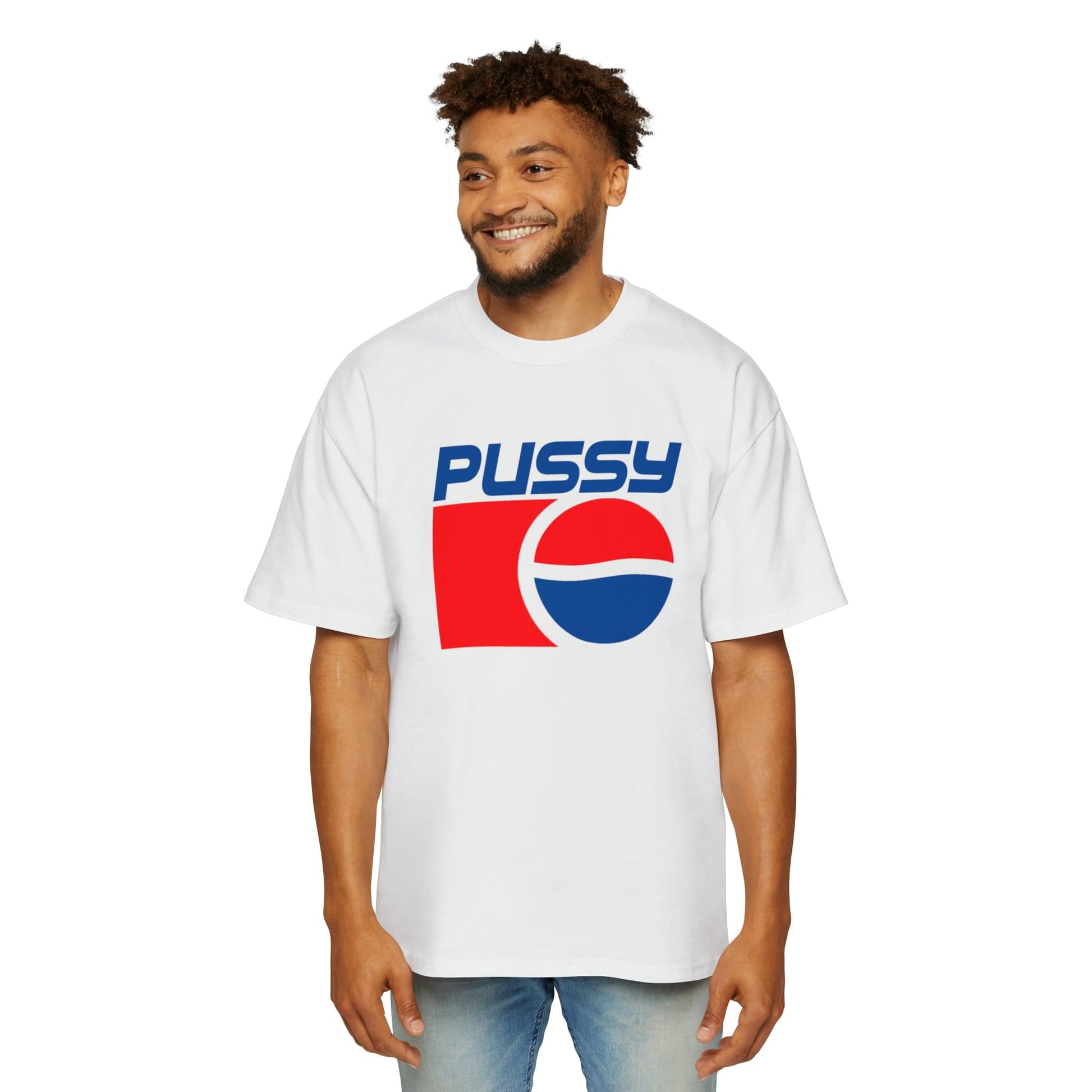 90's Pepsi Pussy Logo Oversized Tee Graphic Tees Australia Graphic T-Shirt Australia -  Cool Graphic T-Shirts Online -  90's Pepsi Pussy Logo Oversized Tee | Retro Vintage Graphic Tee