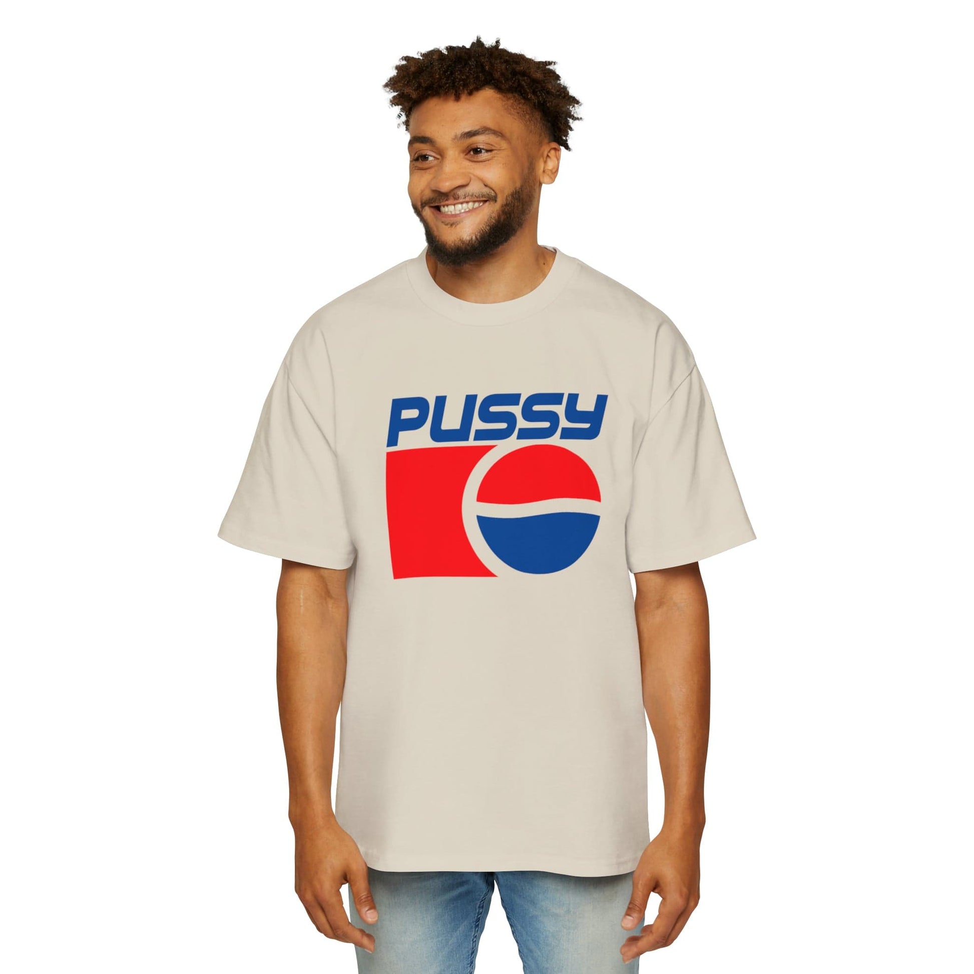 90's Pepsi Pussy Logo Oversized Tee Graphic Tees Australia Graphic T-Shirt Australia -  Cool Graphic T-Shirts Online -  90's Pepsi Pussy Logo Oversized Tee | Retro Vintage Graphic Tee