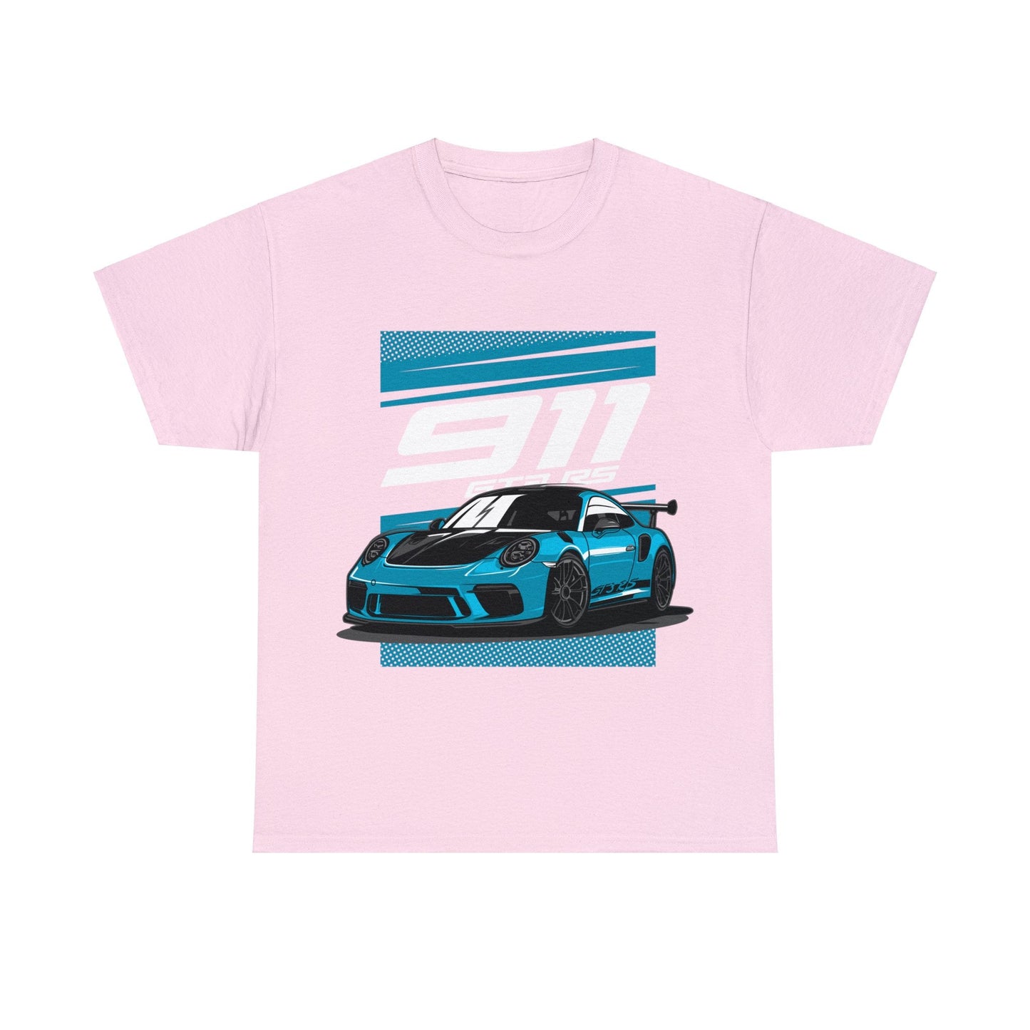 911 GT3 RS Graphic Tee Graphic Tees Australia Light Pink / S Graphic T-Shirt Australia -  Cool Graphic T-Shirts Online - 