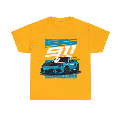 911 GT3 RS Graphic Tee Graphic Tees Australia Gold / S Graphic T-Shirt Australia -  Cool Graphic T-Shirts Online - 