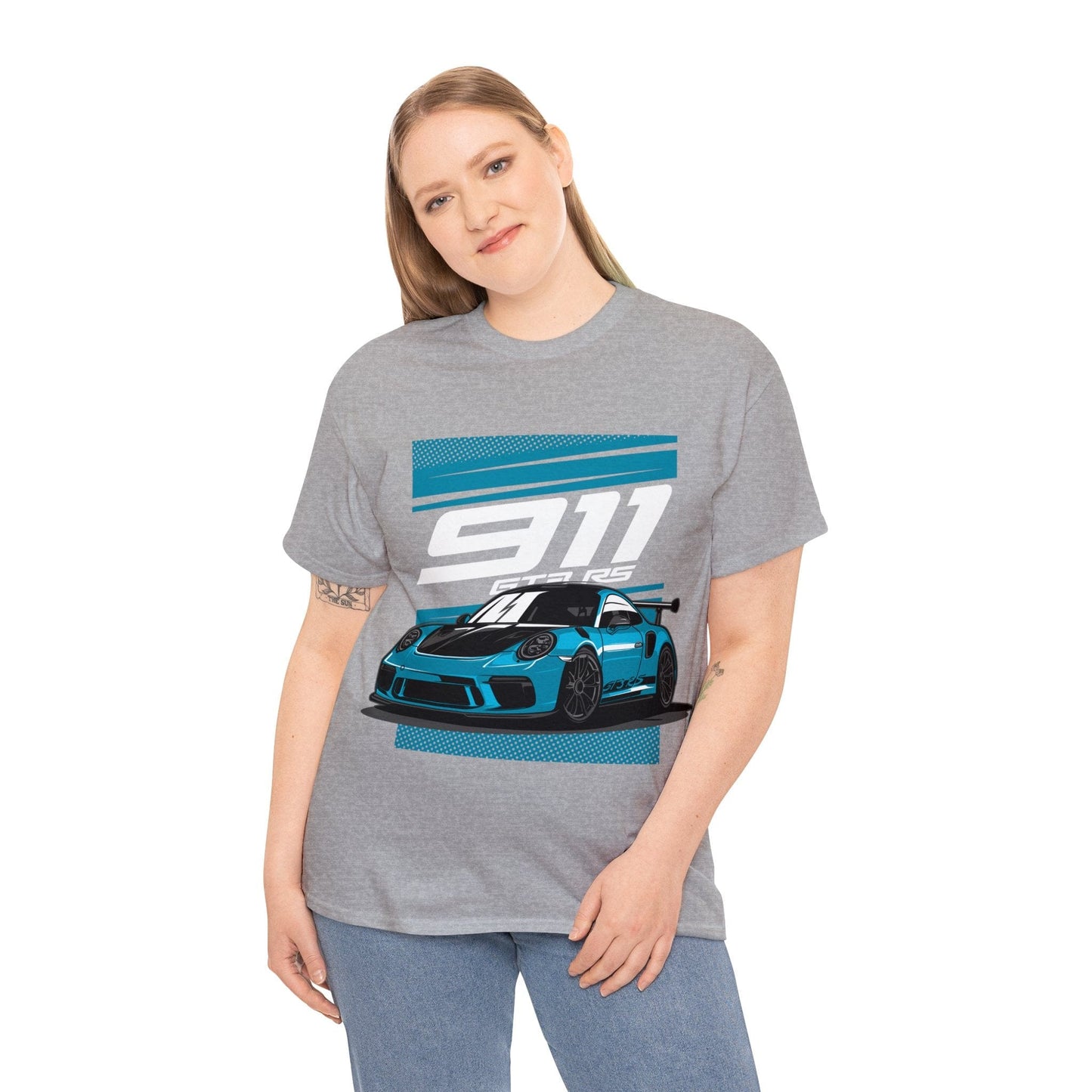 911 GT3 RS Graphic Tee Graphic Tees Australia Graphic T-Shirt Australia -  Cool Graphic T-Shirts Online - 