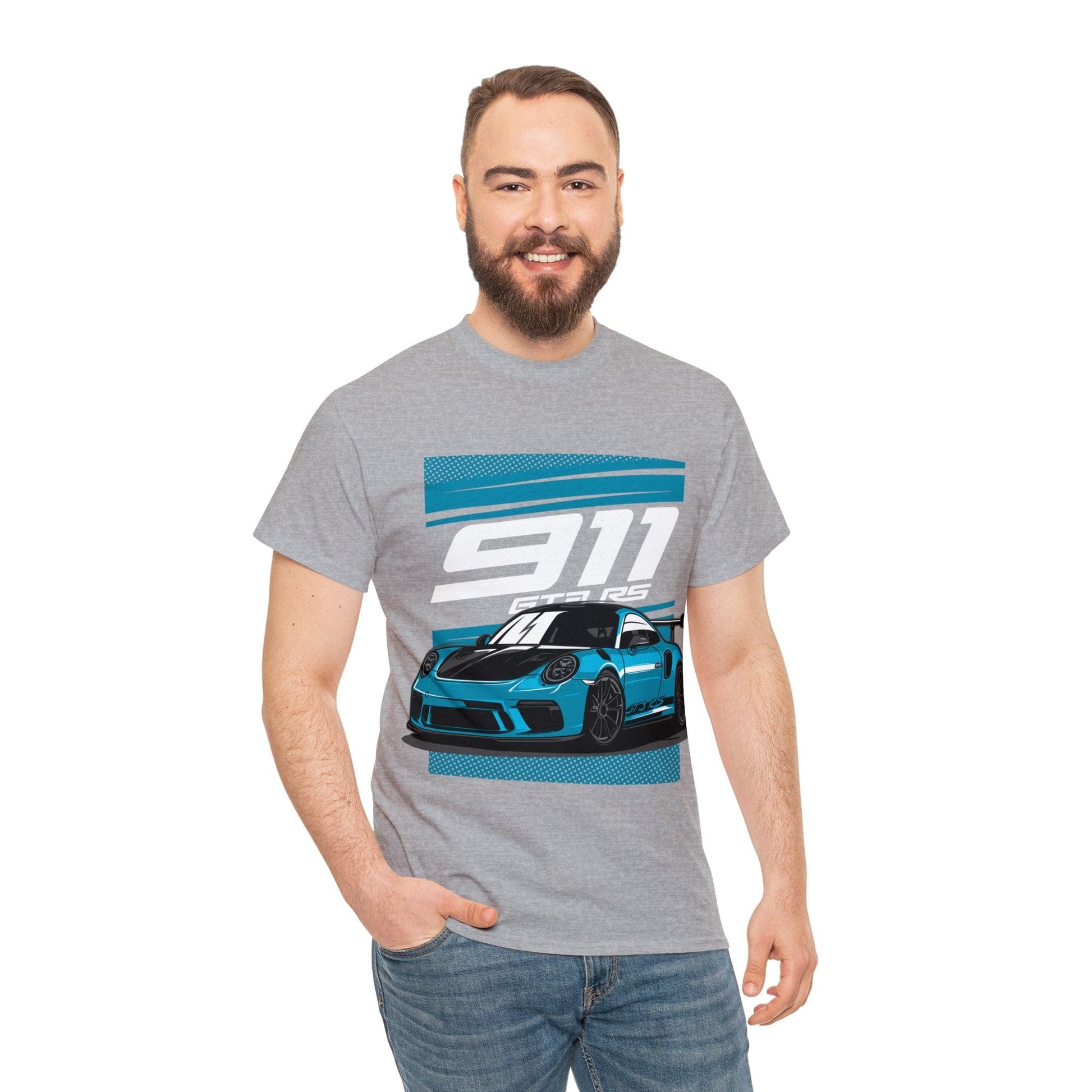 911 GT3 RS Graphic Tee Graphic Tees Australia Graphic T-Shirt Australia -  Cool Graphic T-Shirts Online - 