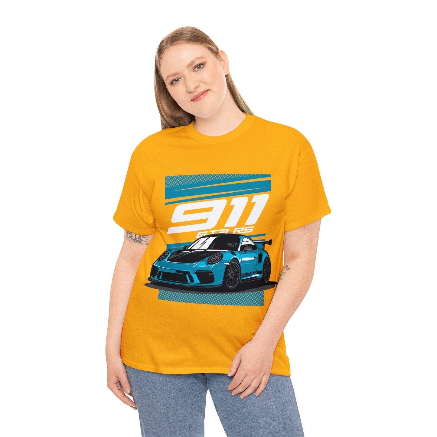 911 GT3 RS Graphic Tee Graphic Tees Australia Graphic T-Shirt Australia -  Cool Graphic T-Shirts Online - 