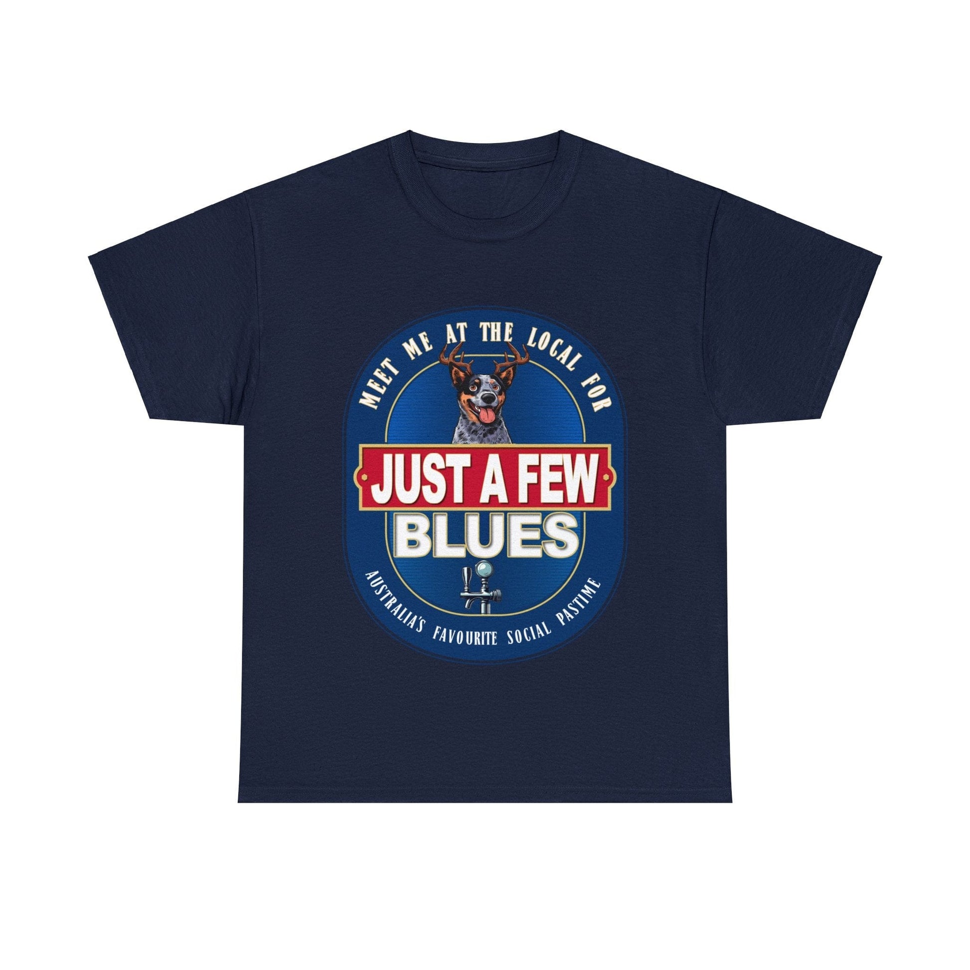 A Few Blues Graphic Tee Graphic Tees Australia Graphic T-Shirt Australia -  Cool Graphic T-Shirts Online -  A Few Blues T-Shirt | Funny Auusie Graphic T-Shirts Australia