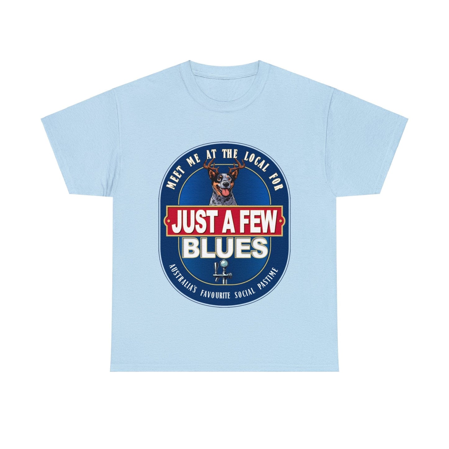 A Few Blues Graphic Tee Graphic Tees Australia Graphic T-Shirt Australia -  Cool Graphic T-Shirts Online -  A Few Blues T-Shirt | Funny Auusie Graphic T-Shirts Australia