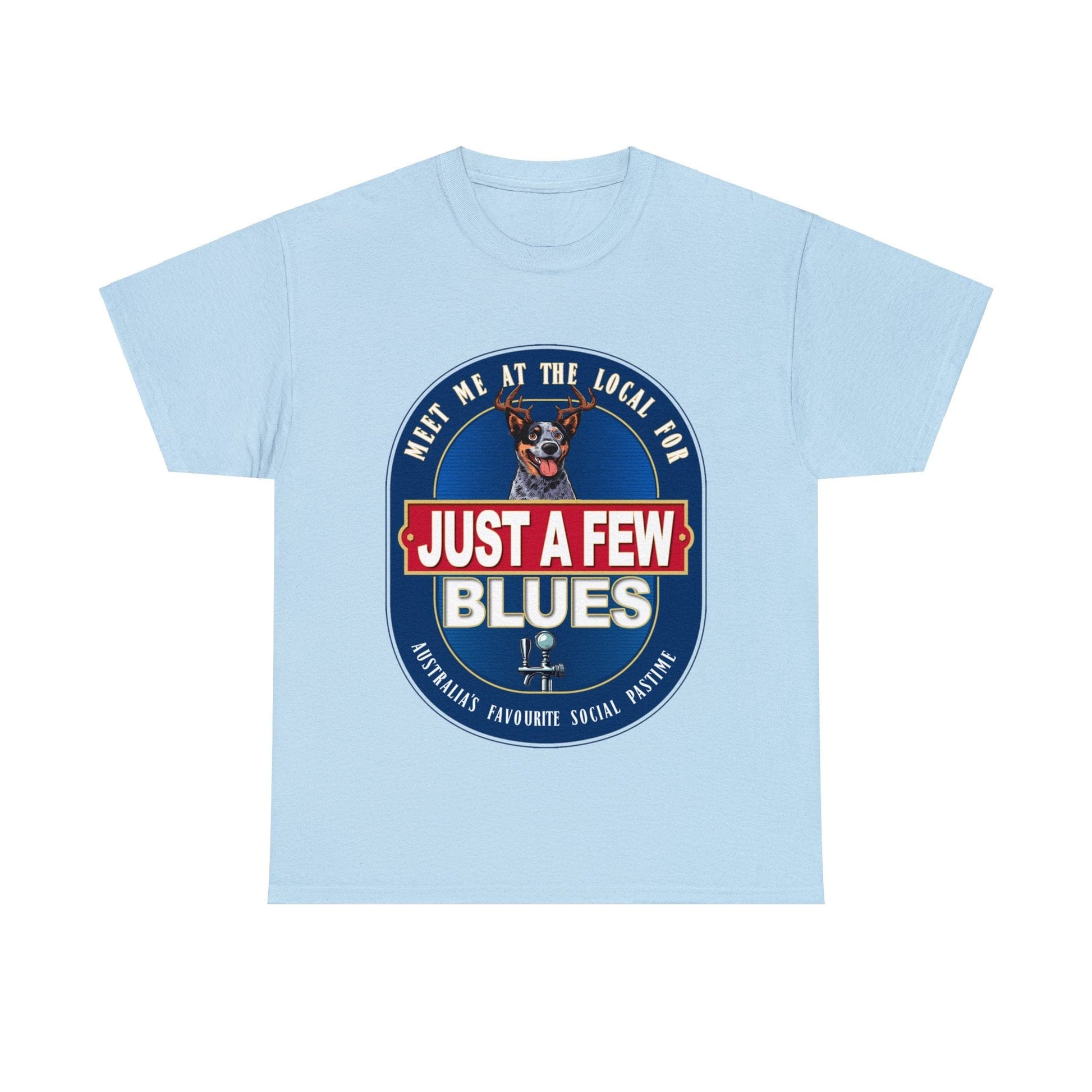 A Few Blues Graphic Tee Graphic Tees Australia Graphic T-Shirt Australia -  Cool Graphic T-Shirts Online -  A Few Blues T-Shirt | Funny Auusie Graphic T-Shirts Australia