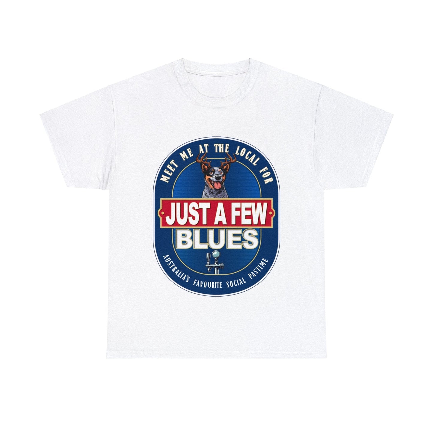 A Few Blues Graphic Tee Graphic Tees Australia Graphic T-Shirt Australia -  Cool Graphic T-Shirts Online -  A Few Blues T-Shirt | Funny Auusie Graphic T-Shirts Australia