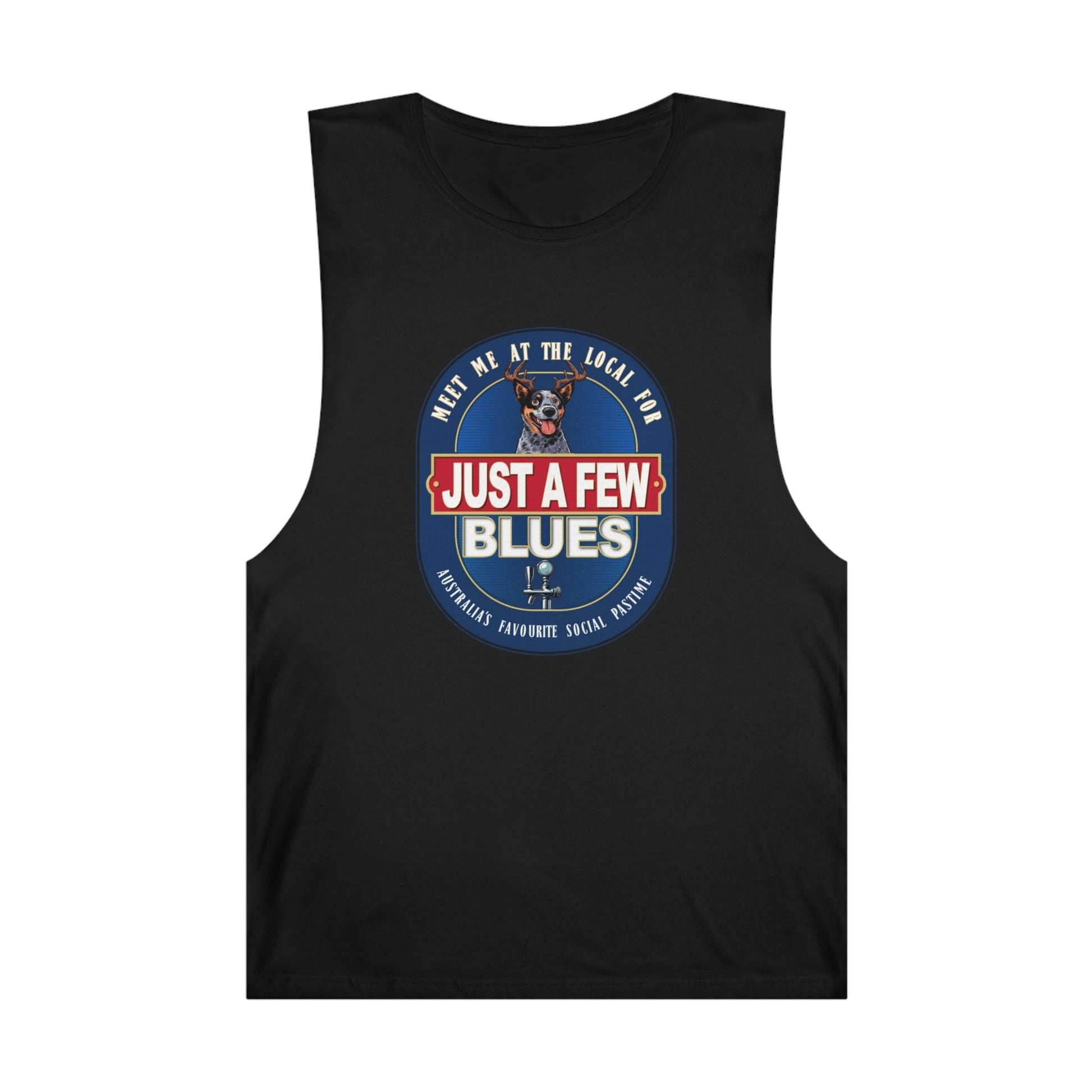 A Few Blues Tank Top Graphic Tees Australia Graphic T-Shirt Australia -  Cool Graphic T-Shirts Online -  A Few Blues Tank Top | Funny Aussie Tank Tops Australia