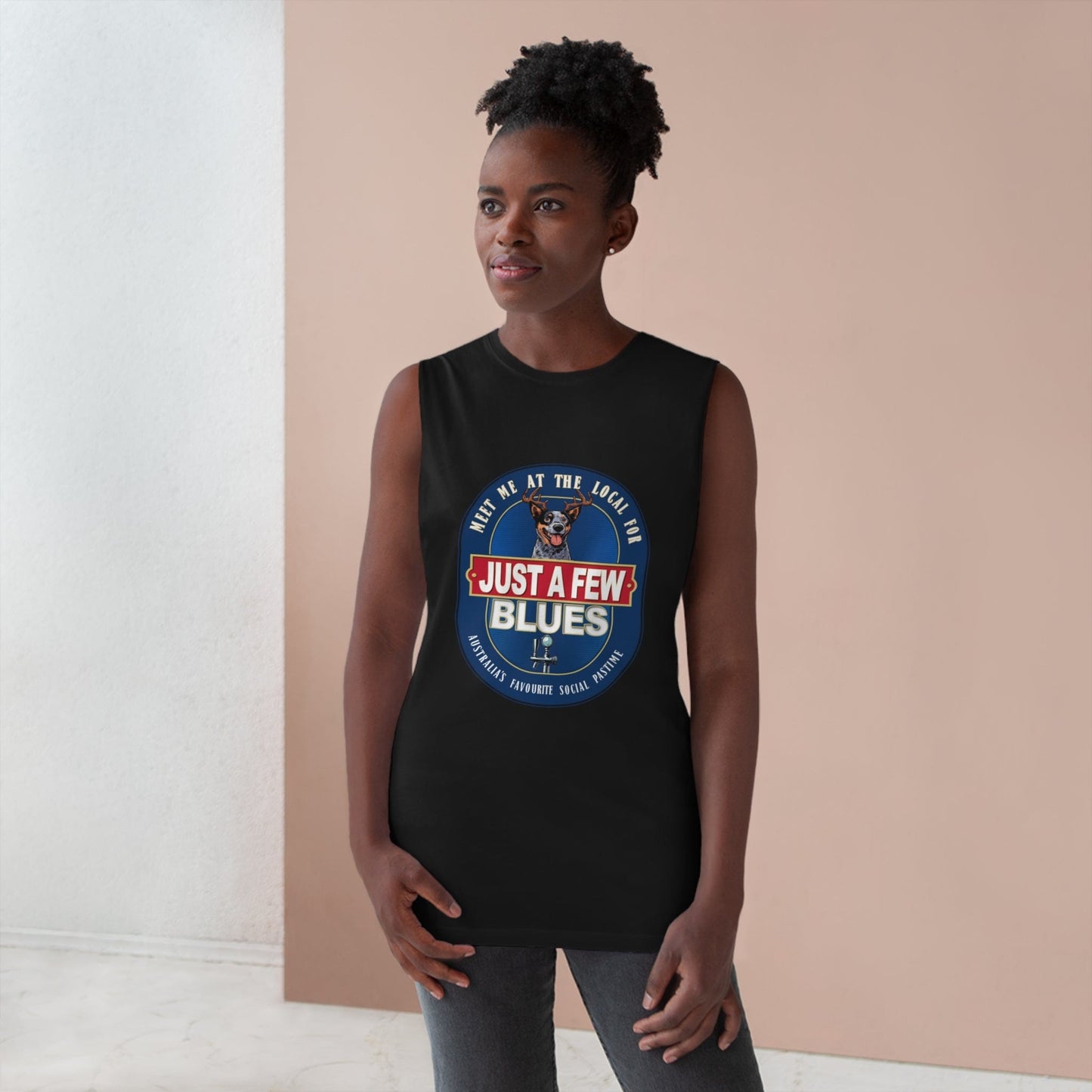 A Few Blues Tank Top Graphic Tees Australia Graphic T-Shirt Australia -  Cool Graphic T-Shirts Online -  A Few Blues Tank Top | Funny Aussie Tank Tops Australia