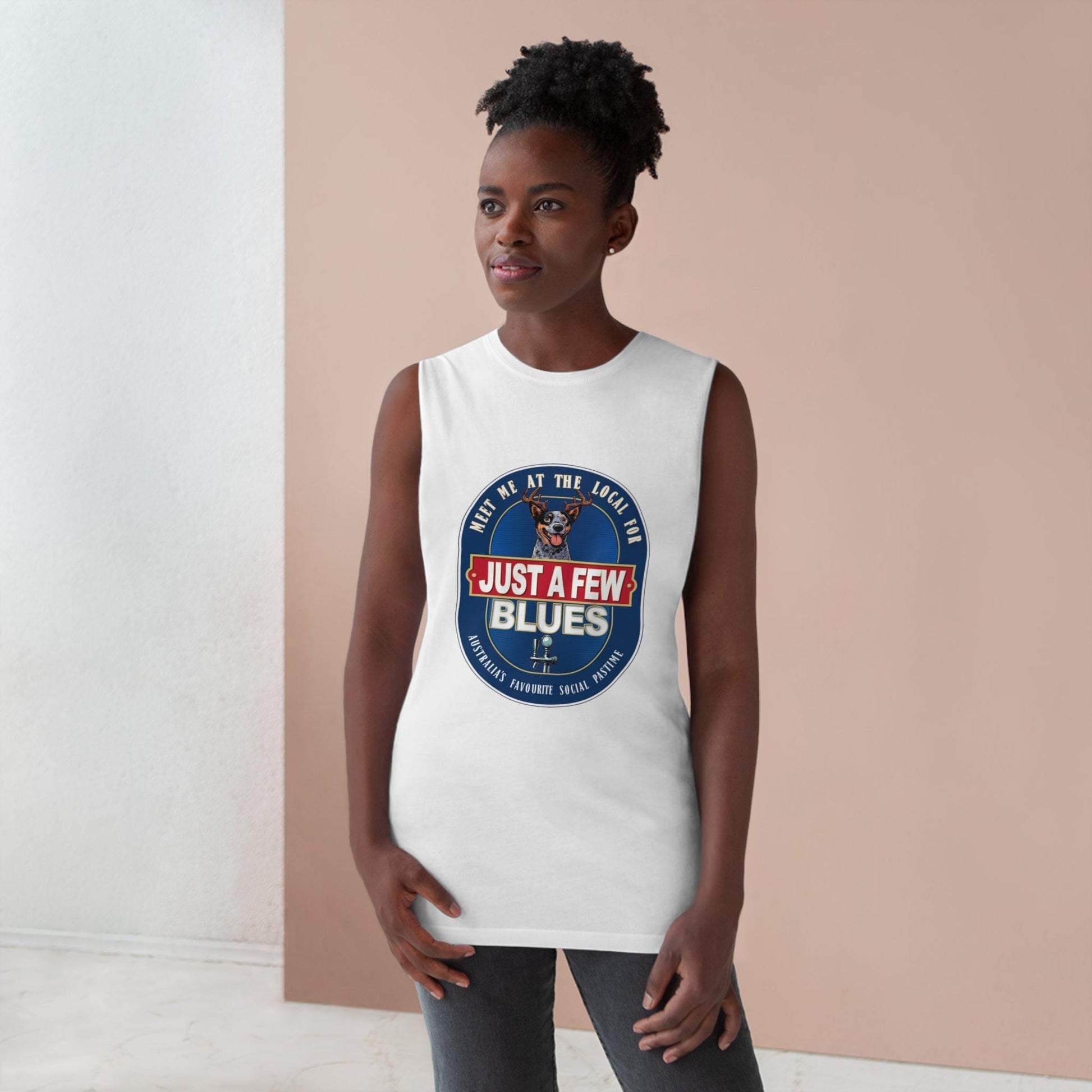 A Few Blues Tank Top Graphic Tees Australia Graphic T-Shirt Australia -  Cool Graphic T-Shirts Online -  A Few Blues Tank Top | Funny Aussie Tank Tops Australia