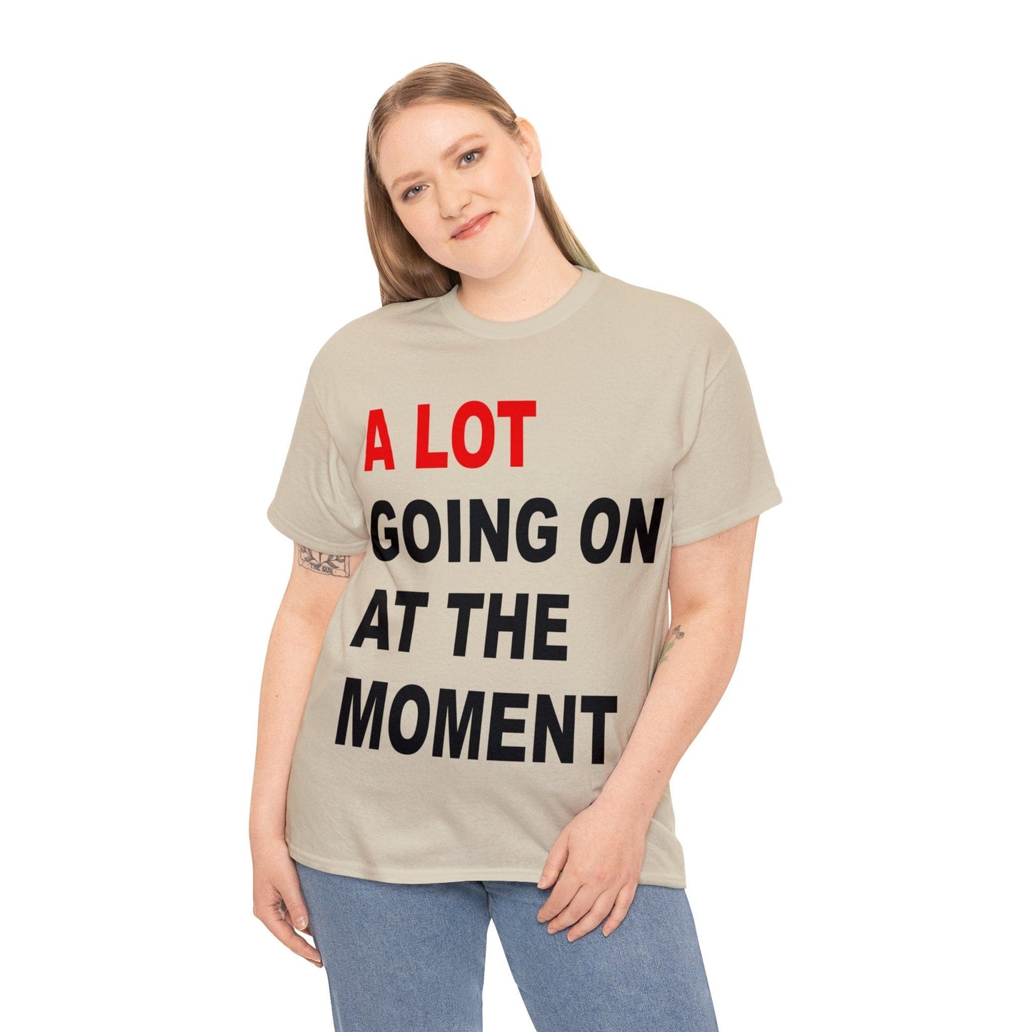 A Lot Going On At The Moment Taylor Swift Graphic Tee Graphic Tees Australia Graphic T-Shirt Australia -  Cool Graphic T-Shirts Online - 