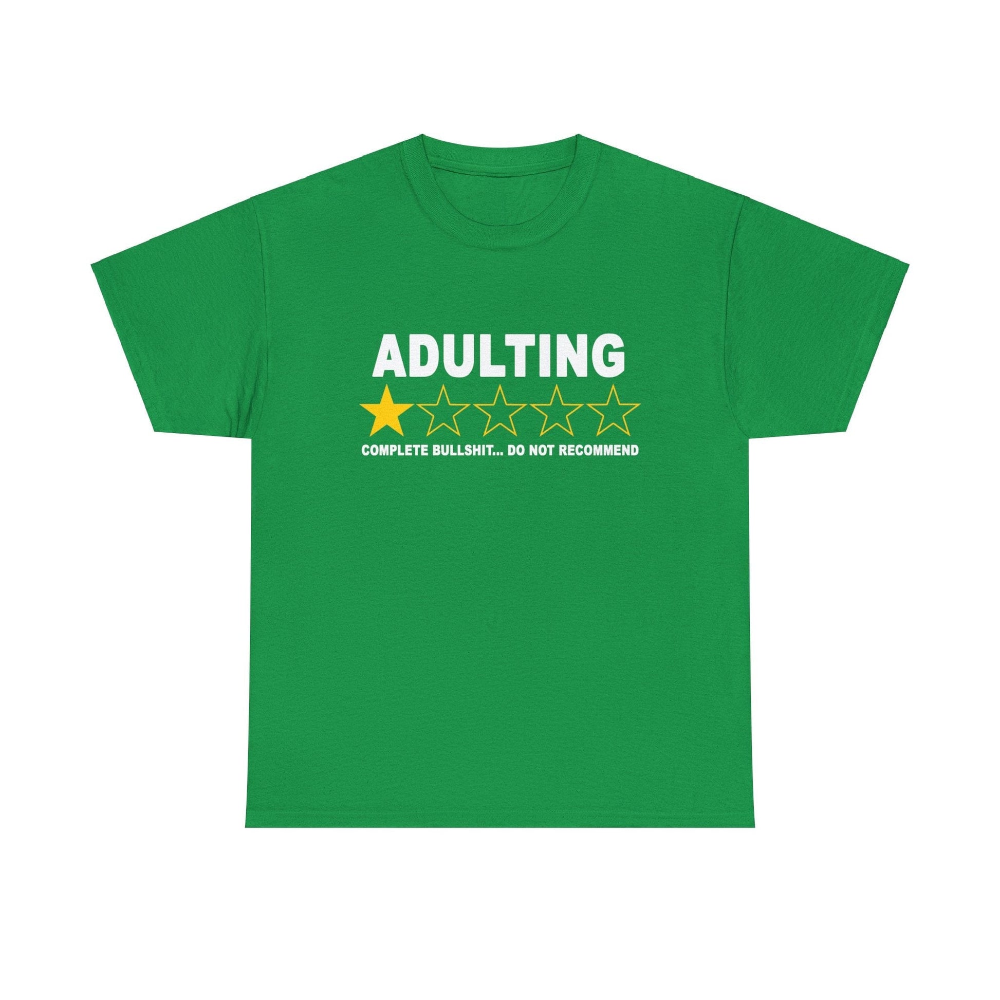 Adulting Do Not Recommend Graphic Tee Graphic Tees Australia Graphic T-Shirt Australia -  Cool Graphic T-Shirts Online -  Adulting Do Not Recommend T-Shirt