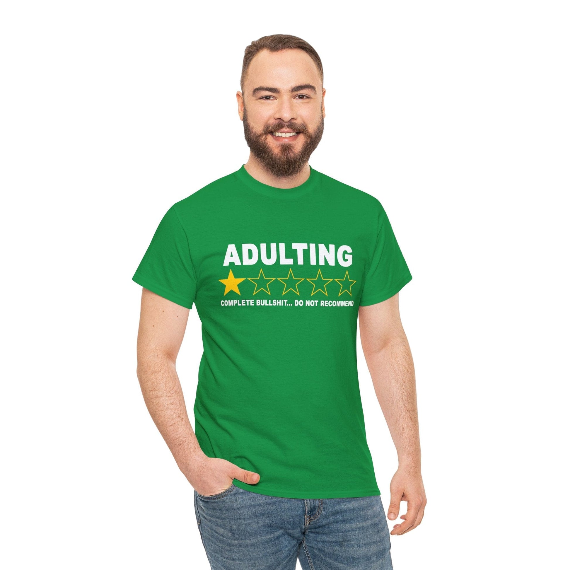 Adulting Do Not Recommend Graphic Tee Graphic Tees Australia Graphic T-Shirt Australia -  Cool Graphic T-Shirts Online -  Adulting Do Not Recommend T-Shirt