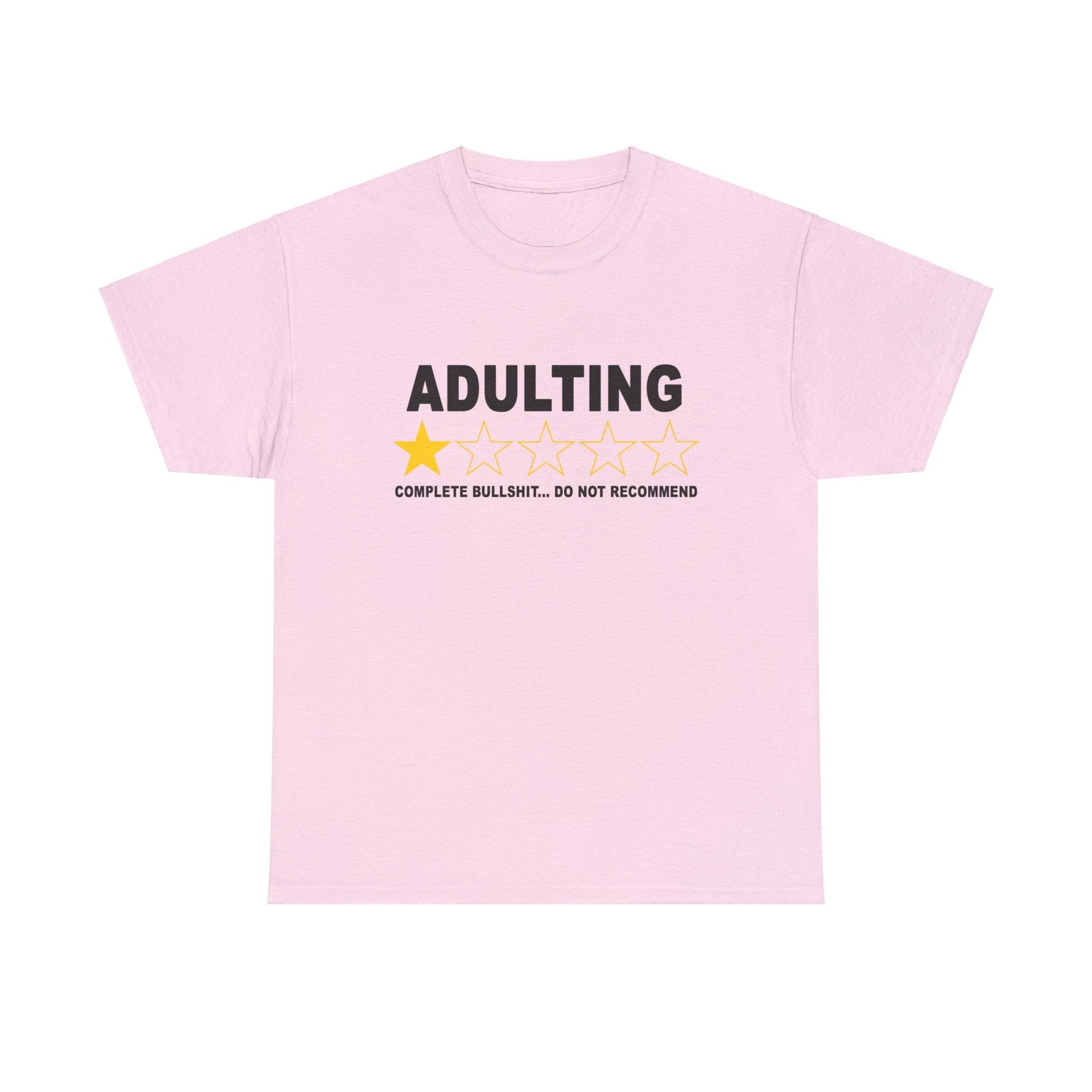 Adulting Do Not Recommend Graphic Tee Graphic Tees Australia Graphic T-Shirt Australia -  Cool Graphic T-Shirts Online -  Adulting Do Not Recommend T-Shirt