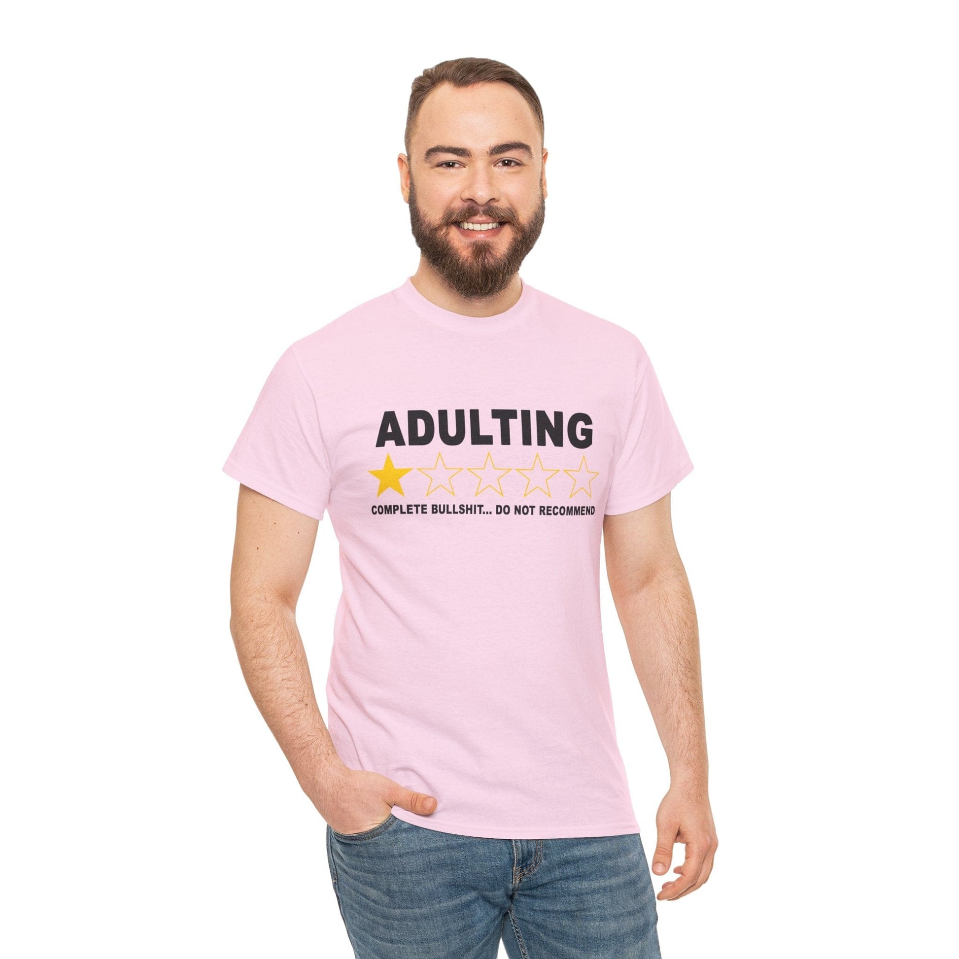 Adulting Do Not Recommend Graphic Tee Graphic Tees Australia Graphic T-Shirt Australia -  Cool Graphic T-Shirts Online -  Adulting Do Not Recommend T-Shirt