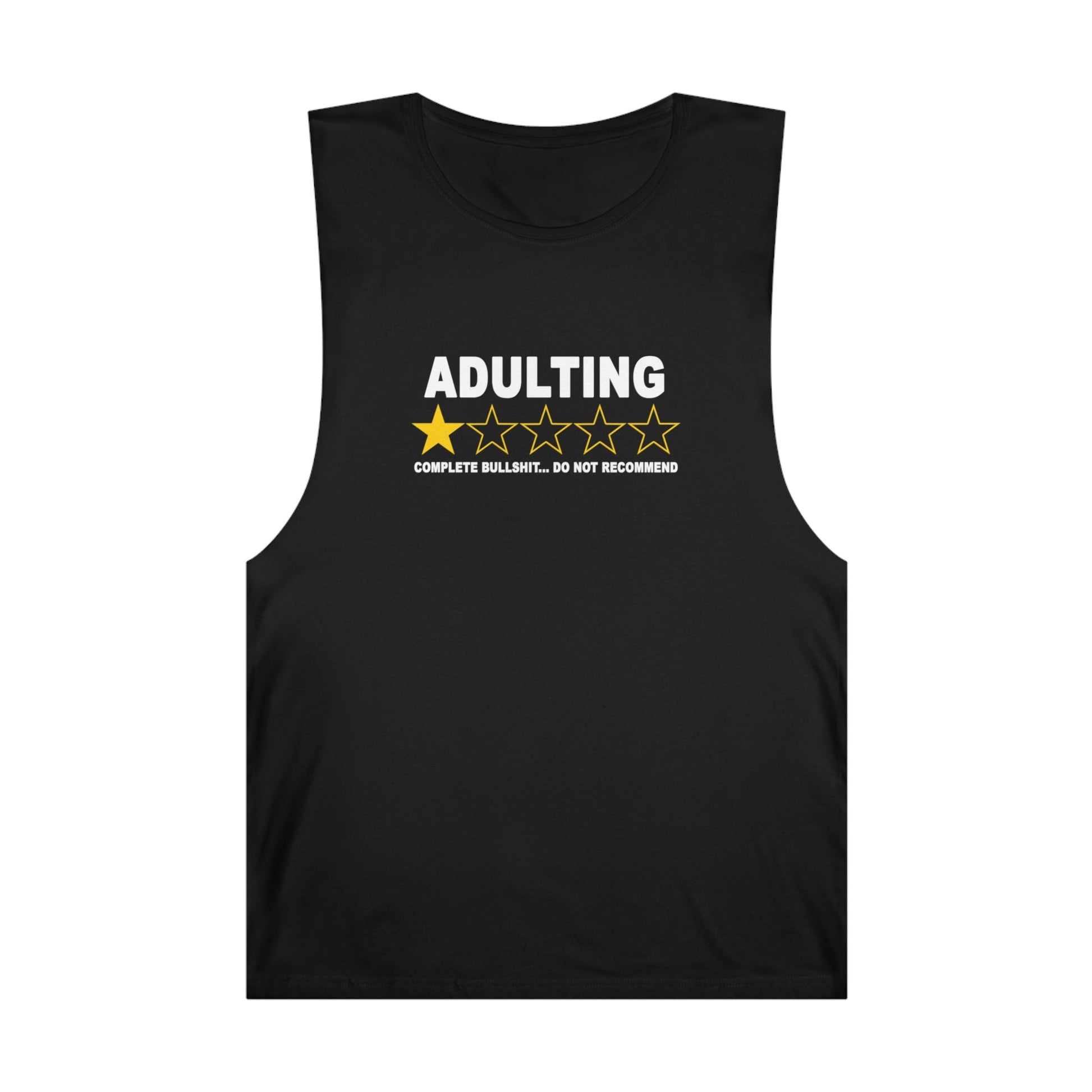 Adulting Do Not Recommend Tank Top Graphic Tees Australia Graphic T-Shirt Australia -  Cool Graphic T-Shirts Online - 