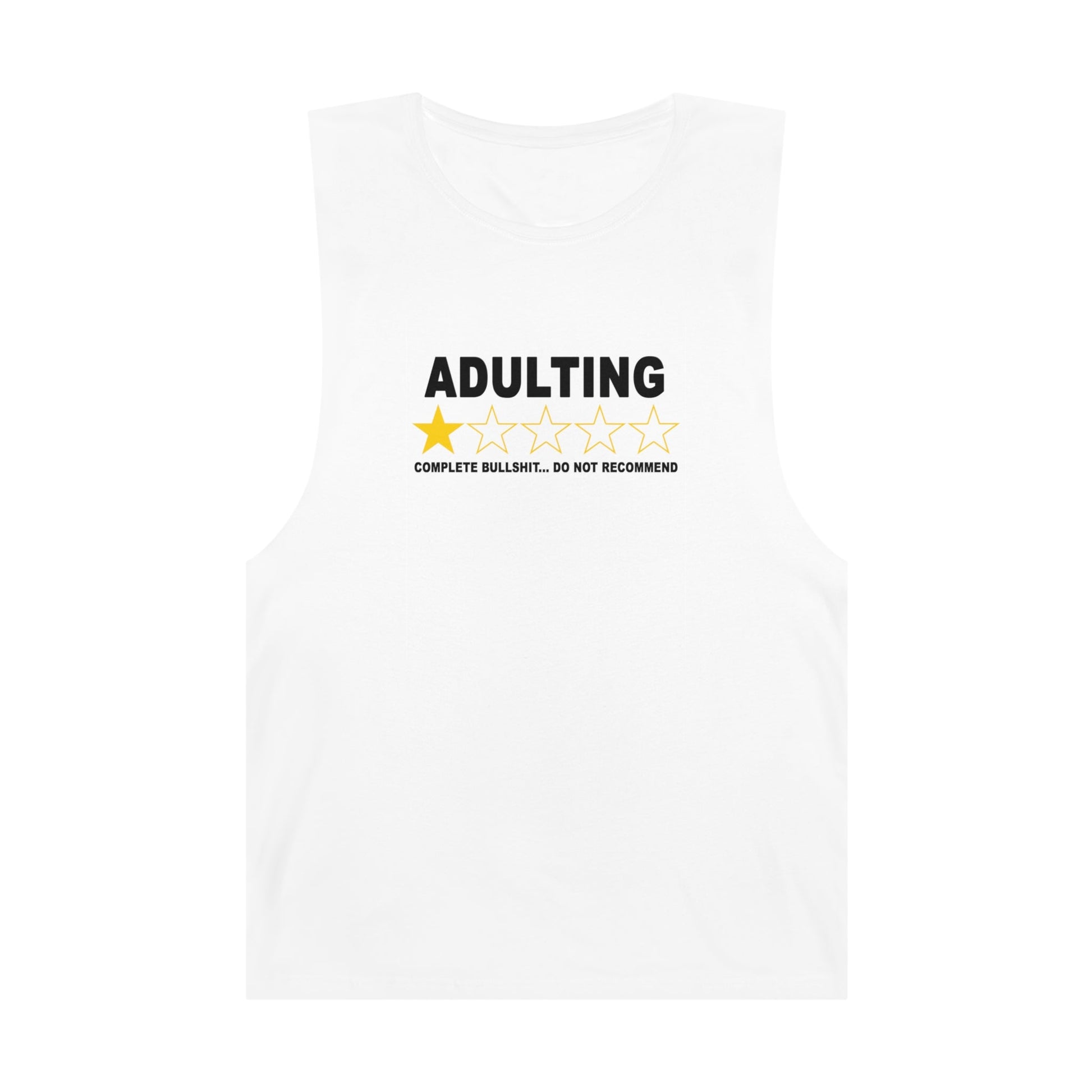 Adulting Do Not Recommend Tank Top Graphic Tees Australia Graphic T-Shirt Australia -  Cool Graphic T-Shirts Online - 