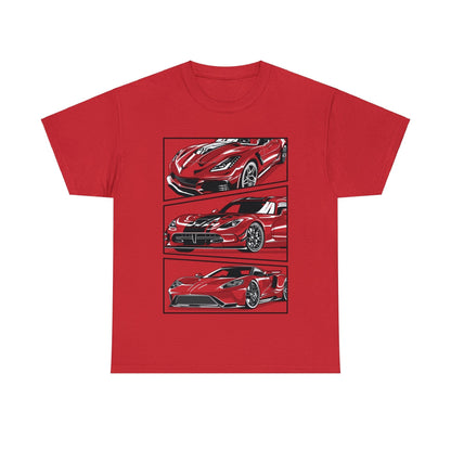 American Muscle JDM Graphic Tee Graphic Tees Australia Red / S Graphic T-Shirt Australia -  Cool Graphic T-Shirts Online - 