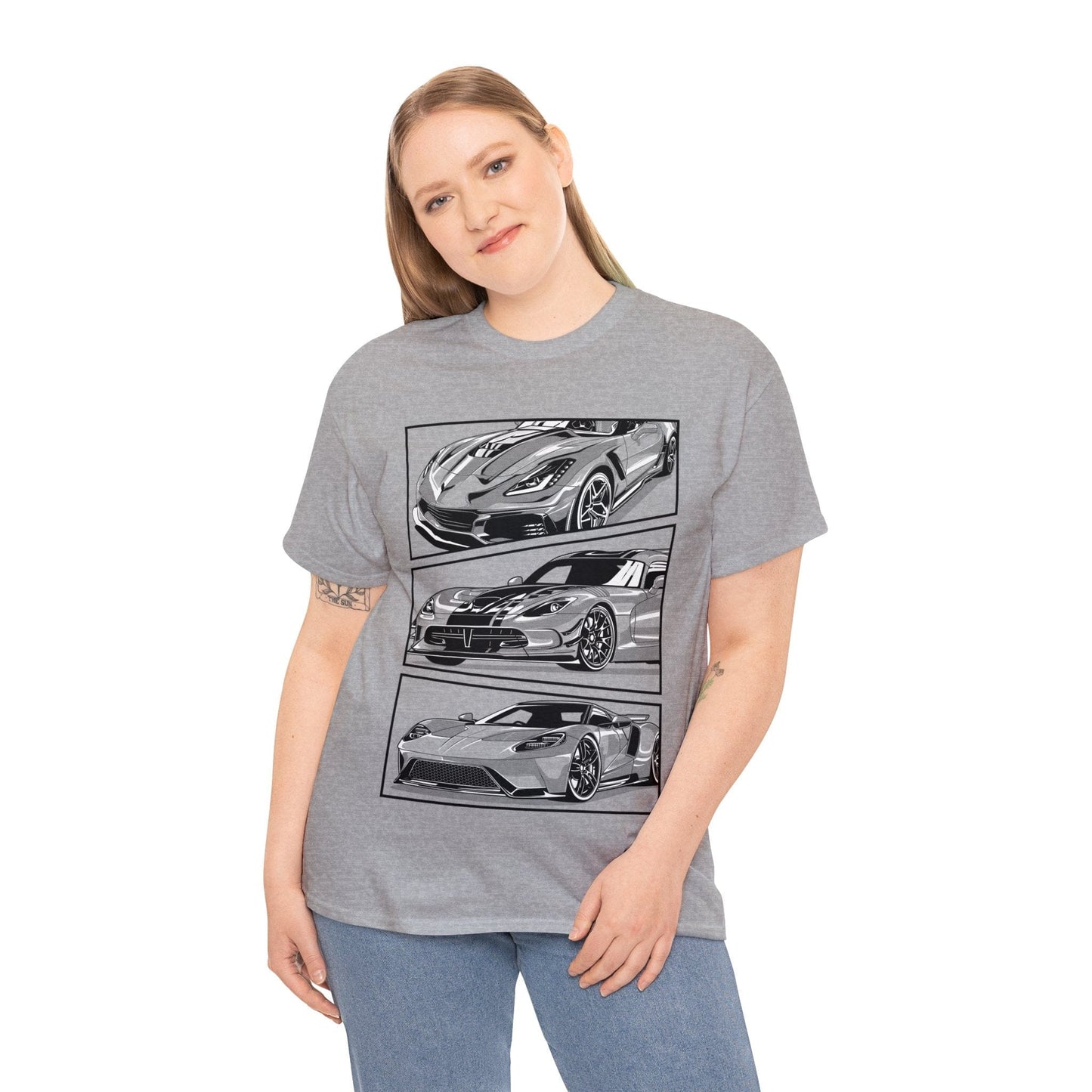 American Muscle JDM Graphic Tee Graphic Tees Australia Graphic T-Shirt Australia -  Cool Graphic T-Shirts Online - 