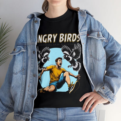 Angy Birds Aussie Edition Graphic Tee Graphic Tees Australia Graphic T-Shirt Australia -  Cool Graphic T-Shirts Online - 