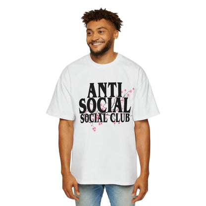 Anti Social Social Club Oversized Tee Graphic Tees Australia White / S Graphic T-Shirt Australia -  Cool Graphic T-Shirts Online - 