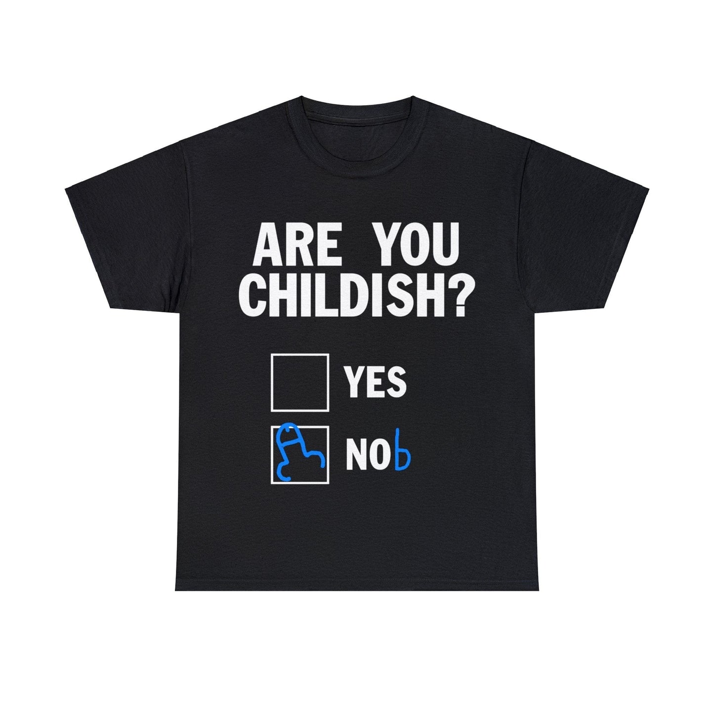 Are You Childish Graphic Tee Graphic Tees Australia Graphic T-Shirt Australia -  Cool Graphic T-Shirts Online -  Are You Childish T-Shirt | Funny T-Shirts Australia