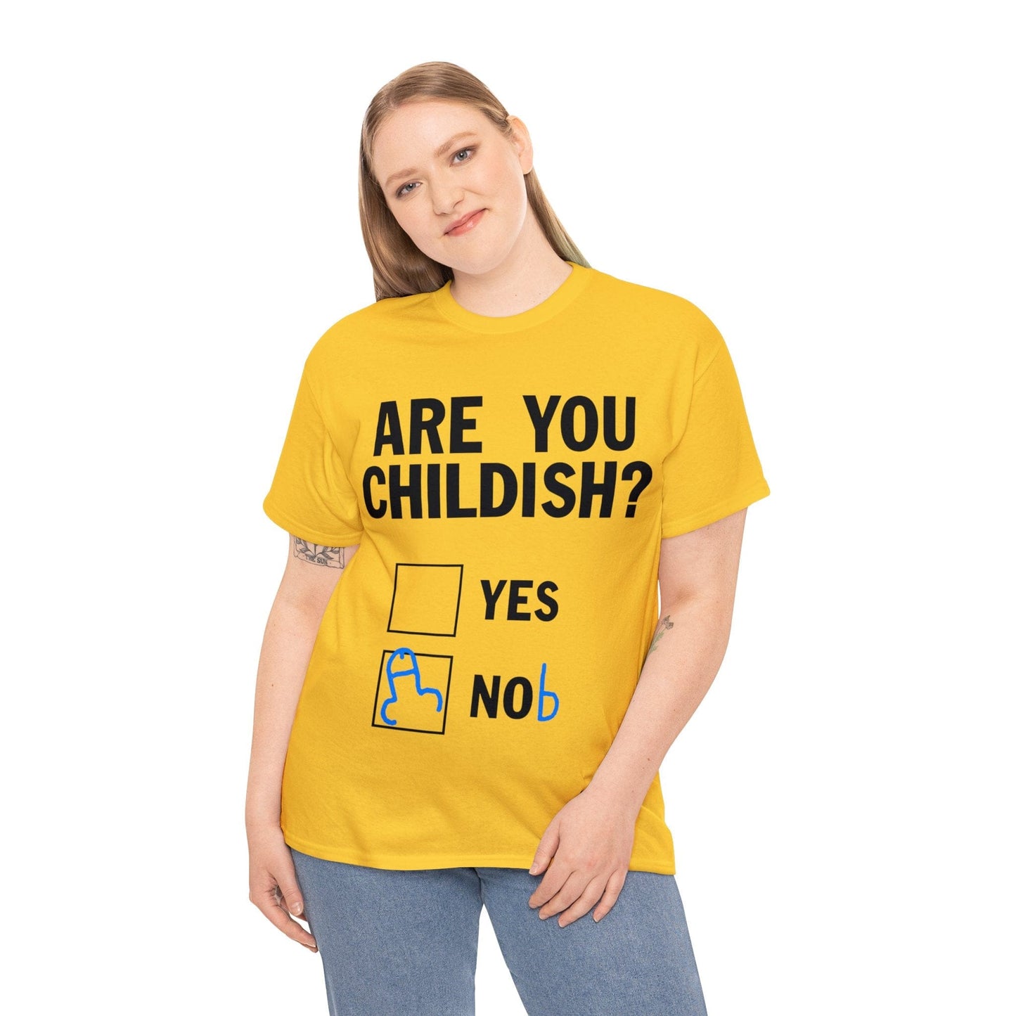 Are You Childish Graphic Tee Graphic Tees Australia Graphic T-Shirt Australia -  Cool Graphic T-Shirts Online -  Are You Childish T-Shirt | Funny T-Shirts Australia