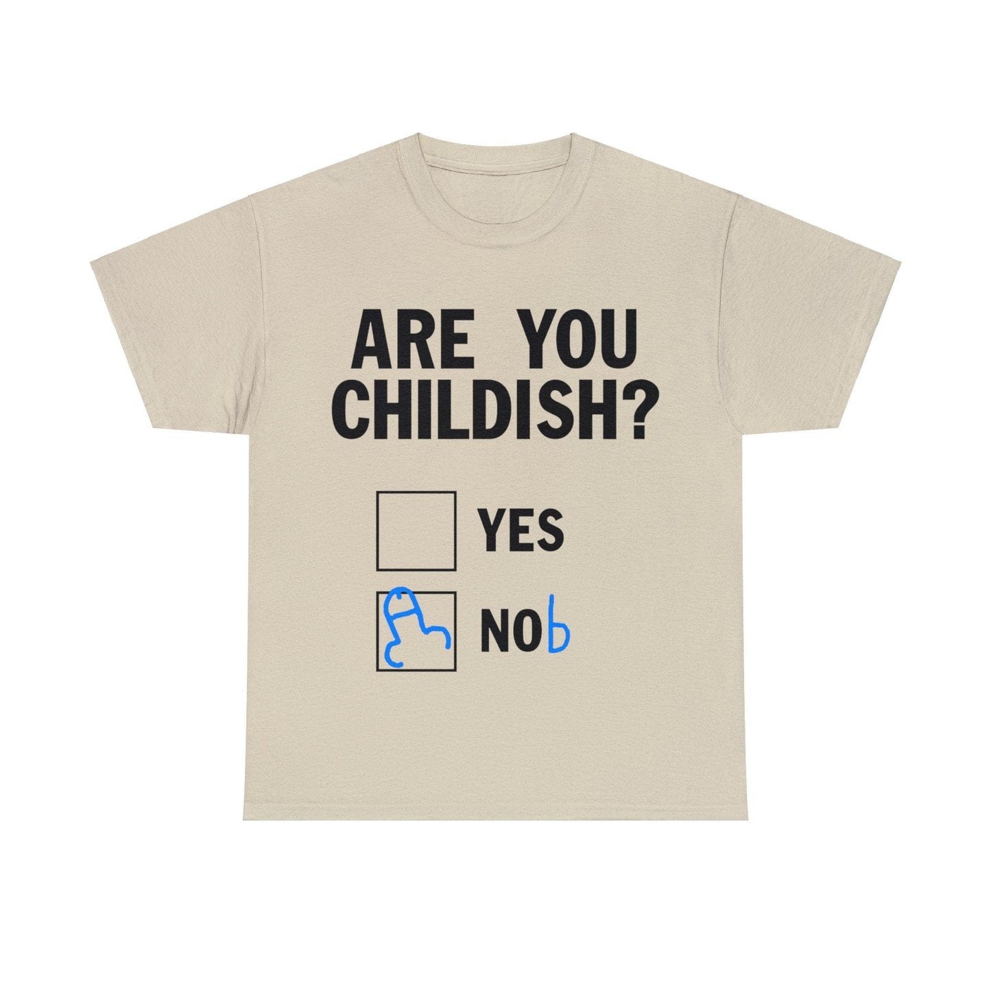 Are You Childish Graphic Tee Graphic Tees Australia Graphic T-Shirt Australia -  Cool Graphic T-Shirts Online -  Are You Childish T-Shirt | Funny T-Shirts Australia