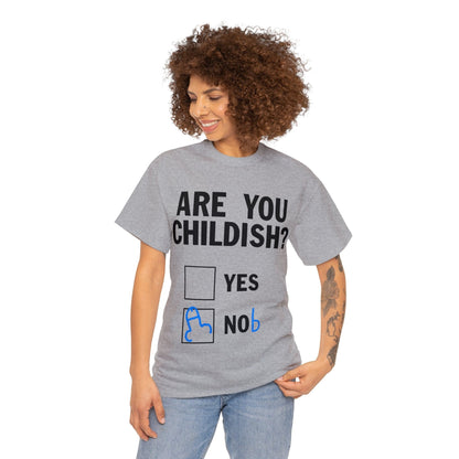 Are You Childish Graphic Tee Graphic Tees Australia Graphic T-Shirt Australia -  Cool Graphic T-Shirts Online -  Are You Childish T-Shirt | Funny T-Shirts Australia