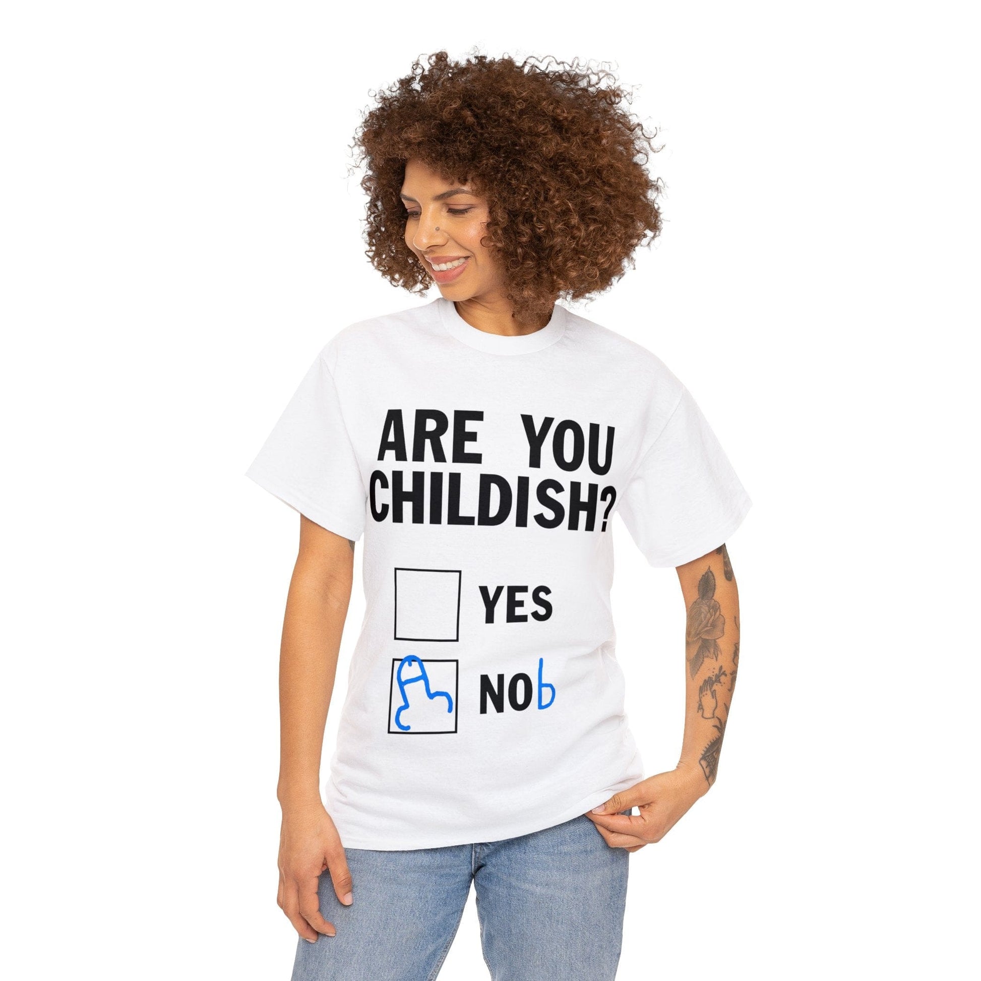 Are You Childish Graphic Tee Graphic Tees Australia Graphic T-Shirt Australia -  Cool Graphic T-Shirts Online -  Are You Childish T-Shirt | Funny T-Shirts Australia