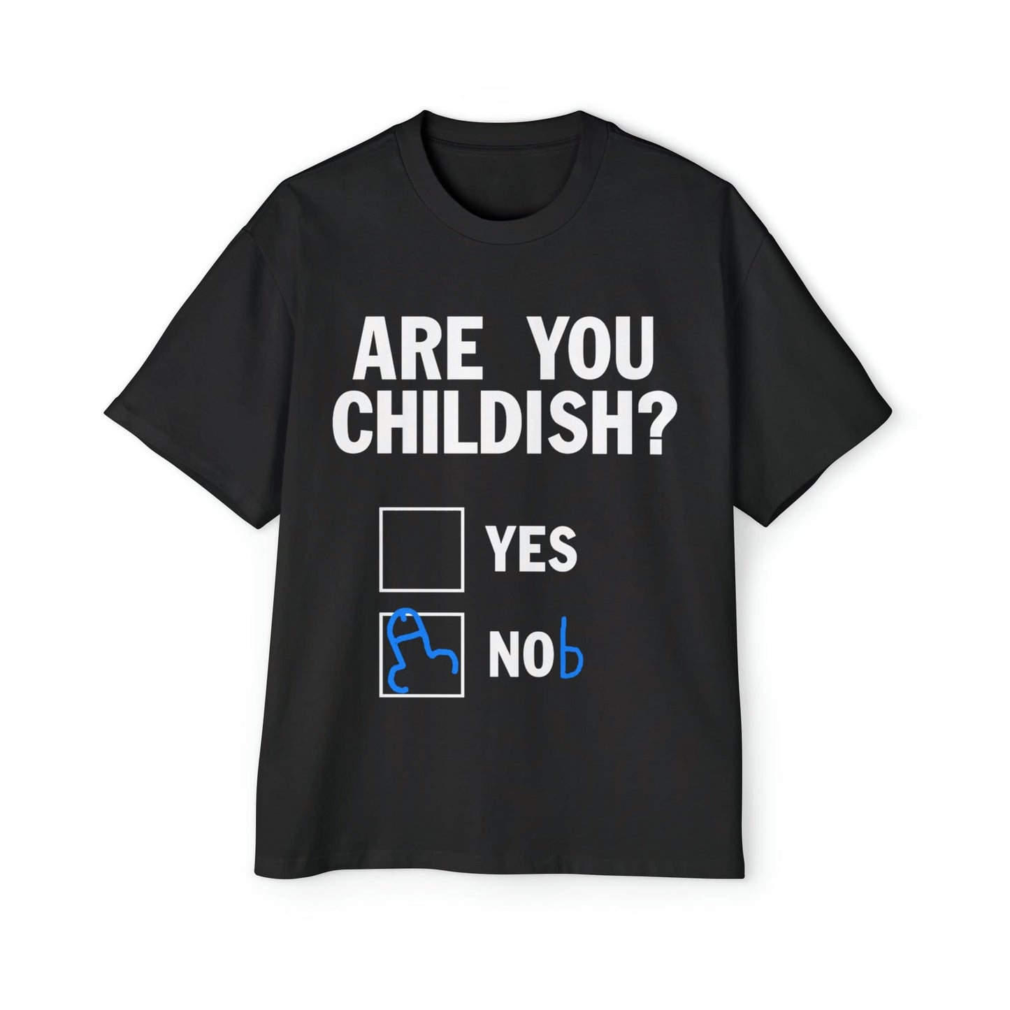 Are You Childish Oversized Tee Graphic Tees Australia Graphic T-Shirt Australia -  Cool Graphic T-Shirts Online -  Are You Childish Oversized Tee | Funny T-Shirt Australia