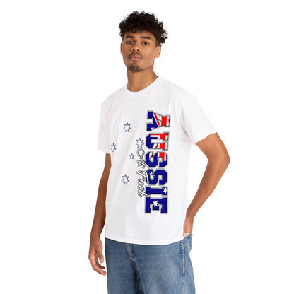 Aussie As Fuck Graphic Tee Graphic Tees Australia White / S Graphic T-Shirt Australia -  Cool Graphic T-Shirts Online -  Aussie As Fuck Graphic Tee | Aussie T-Shirts Australia