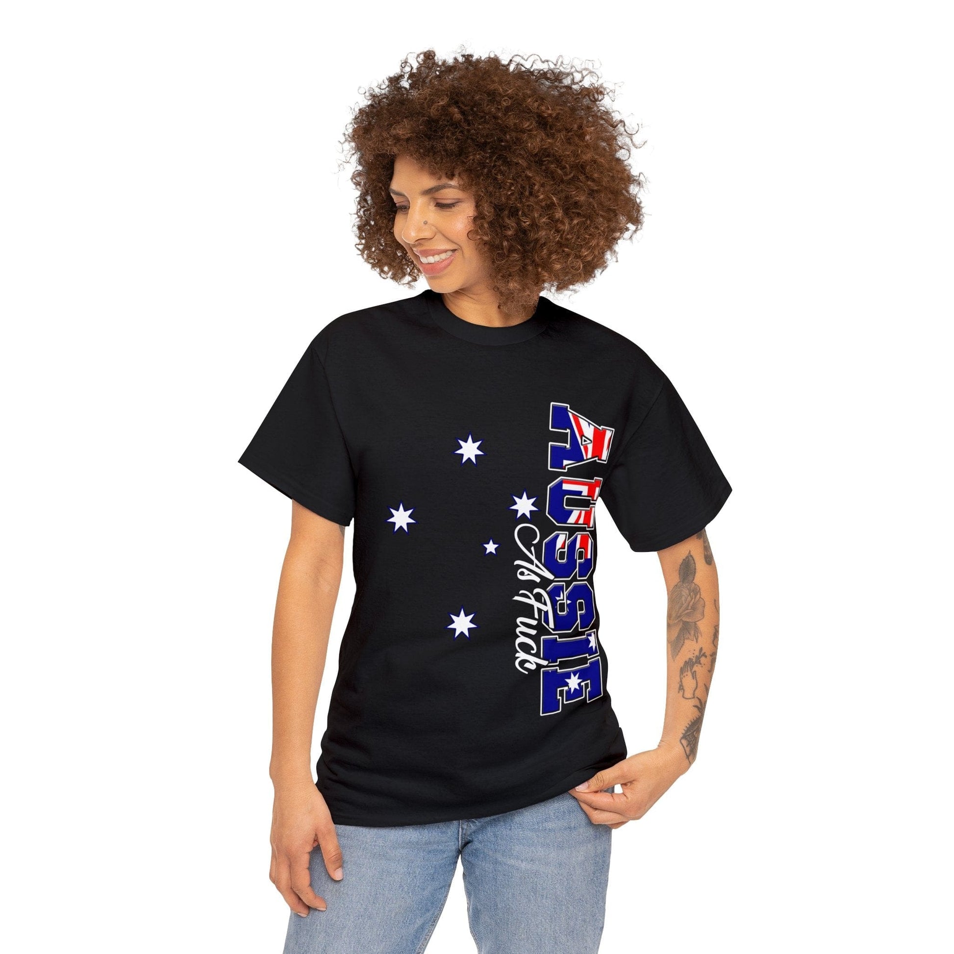 Aussie As Fuck Graphic Tee Graphic Tees Australia Graphic T-Shirt Australia -  Cool Graphic T-Shirts Online -  Aussie As Fuck Graphic Tee | Aussie T-Shirts Australia