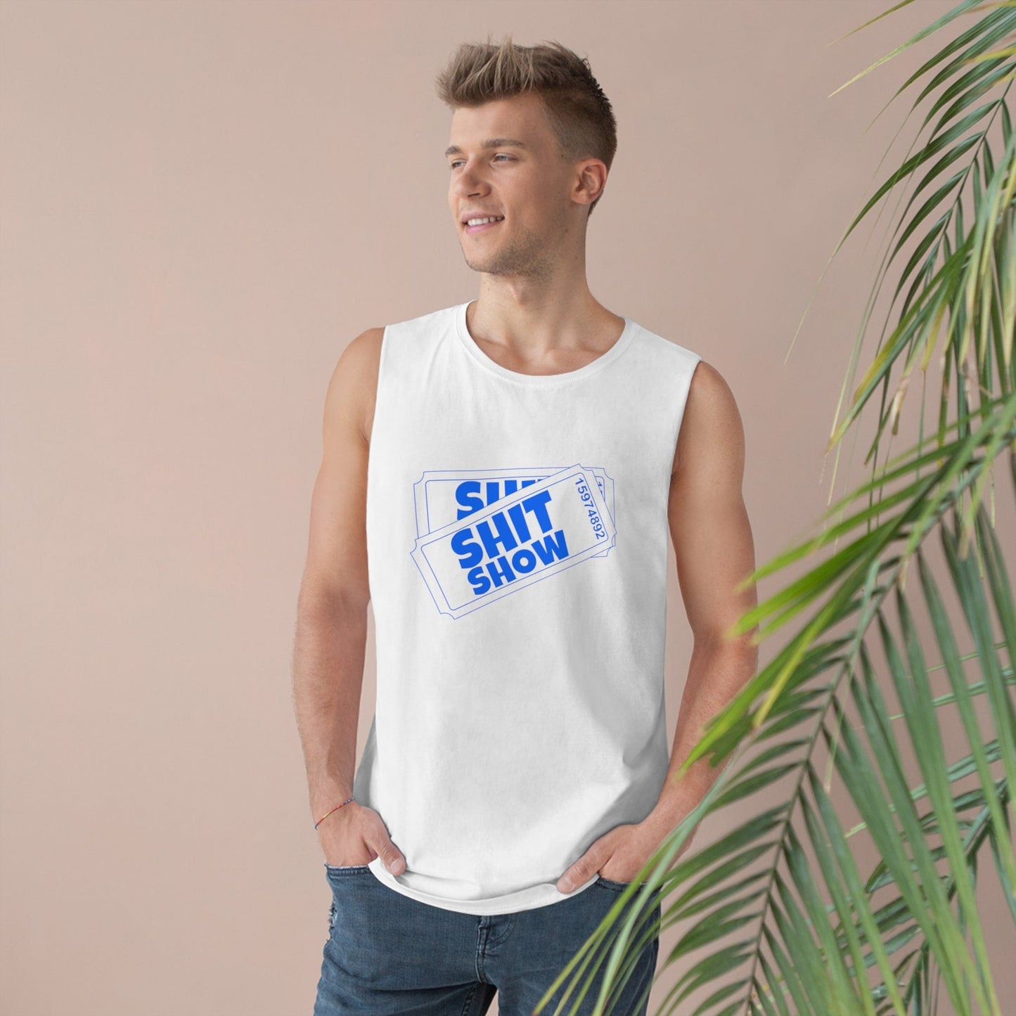 Aussie As Fuck Tank Top Graphic Tees Australia White / XS Graphic T-Shirt Australia -  Cool Graphic T-Shirts Online -  Aussie As Fuck Tank Top | Aussie Tank Tops And Singlets Australia