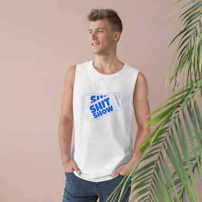 Aussie As Fuck Tank Top Graphic Tees Australia White / XS Graphic T-Shirt Australia -  Cool Graphic T-Shirts Online -  Aussie As Fuck Tank Top | Aussie Tank Tops And Singlets Australia