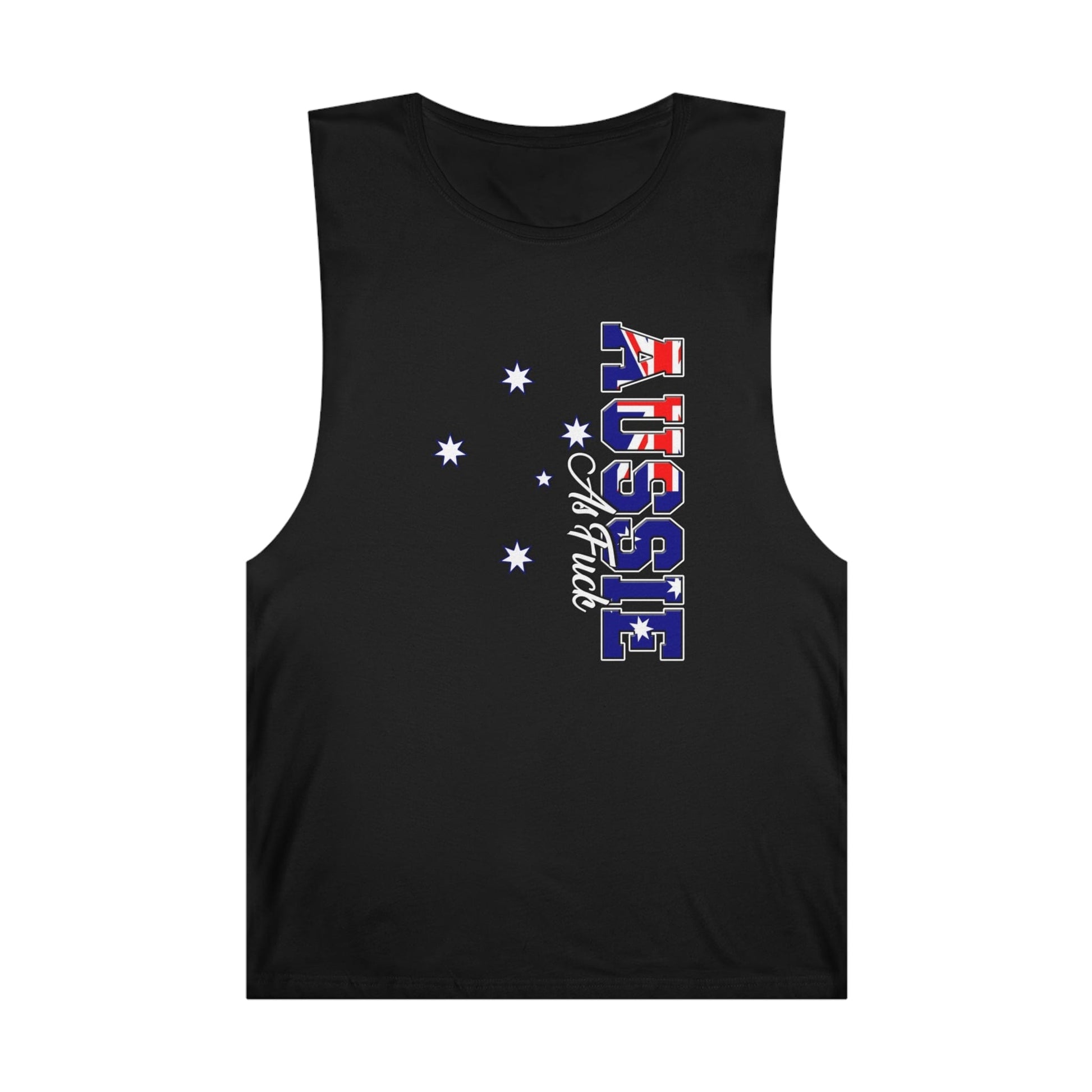 Aussie As Fuck Tank Top Graphic Tees Australia Graphic T-Shirt Australia -  Cool Graphic T-Shirts Online -  Aussie As Fuck Tank Top | Aussie Tank Tops And Singlets Australia