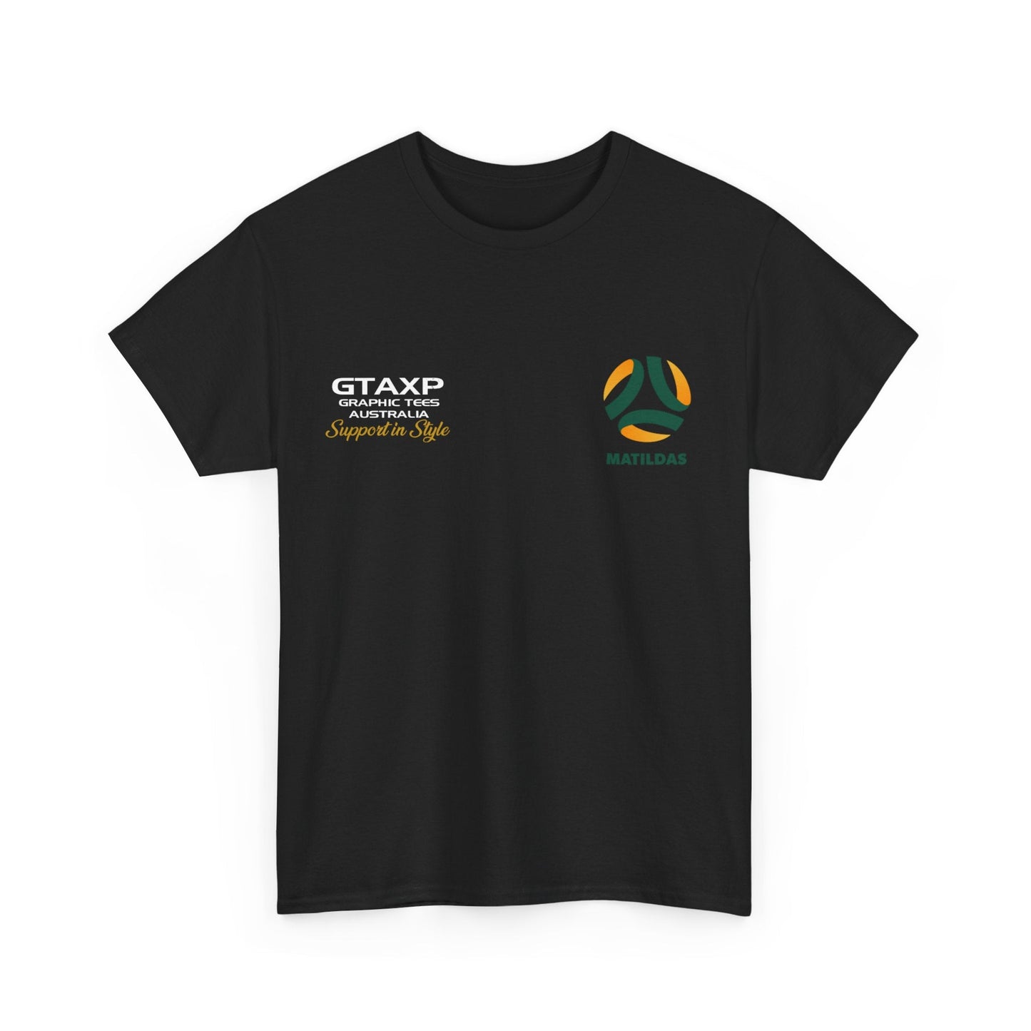 Aussie Matildas Duo Graphic Tee Graphic Tees Australia Graphic T-Shirt Australia -  Cool Graphic T-Shirts Online -  Aussie Matildas Duo T-Shirt | Aussie Matildas Merchandise