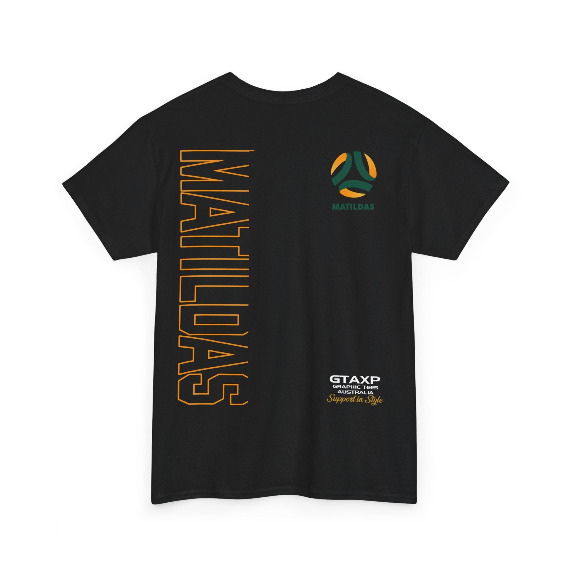 Aussie Matildas Duo Graphic Tee Graphic Tees Australia Graphic T-Shirt Australia -  Cool Graphic T-Shirts Online -  Aussie Matildas Duo T-Shirt | Aussie Matildas Merchandise