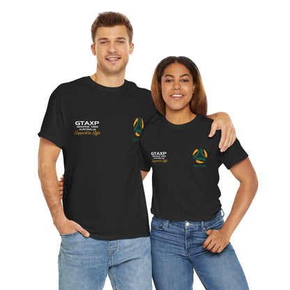 Aussie Matildas Duo Graphic Tee Graphic Tees Australia Graphic T-Shirt Australia -  Cool Graphic T-Shirts Online -  Aussie Matildas Duo T-Shirt | Aussie Matildas Merchandise