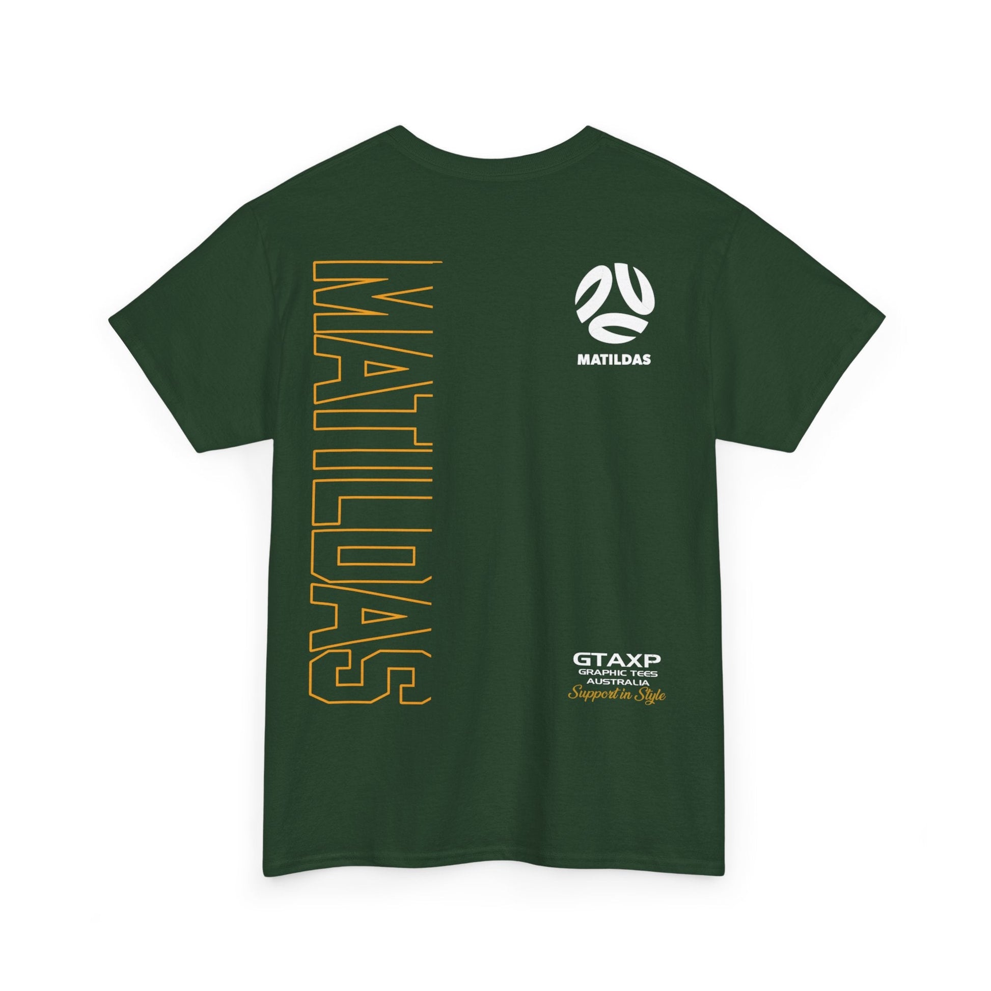 Aussie Matildas Duo Graphic Tee Graphic Tees Australia Graphic T-Shirt Australia -  Cool Graphic T-Shirts Online -  Aussie Matildas Duo T-Shirt | Aussie Matildas Merchandise