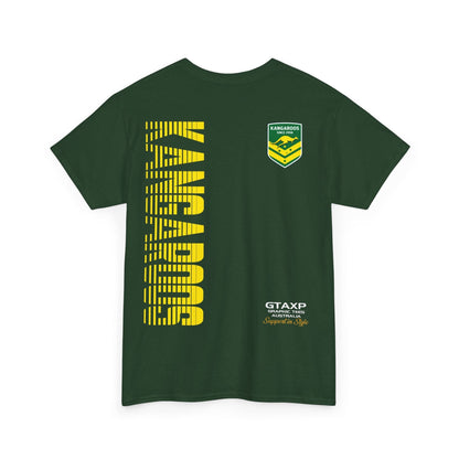 Australia Kangaroos World Cup Graphic Tee Graphic Tees Australia Graphic T-Shirt Australia -  Cool Graphic T-Shirts Online -  Australia Kangaroos World Cup T-Shirt | Rugby League World Cup Merch