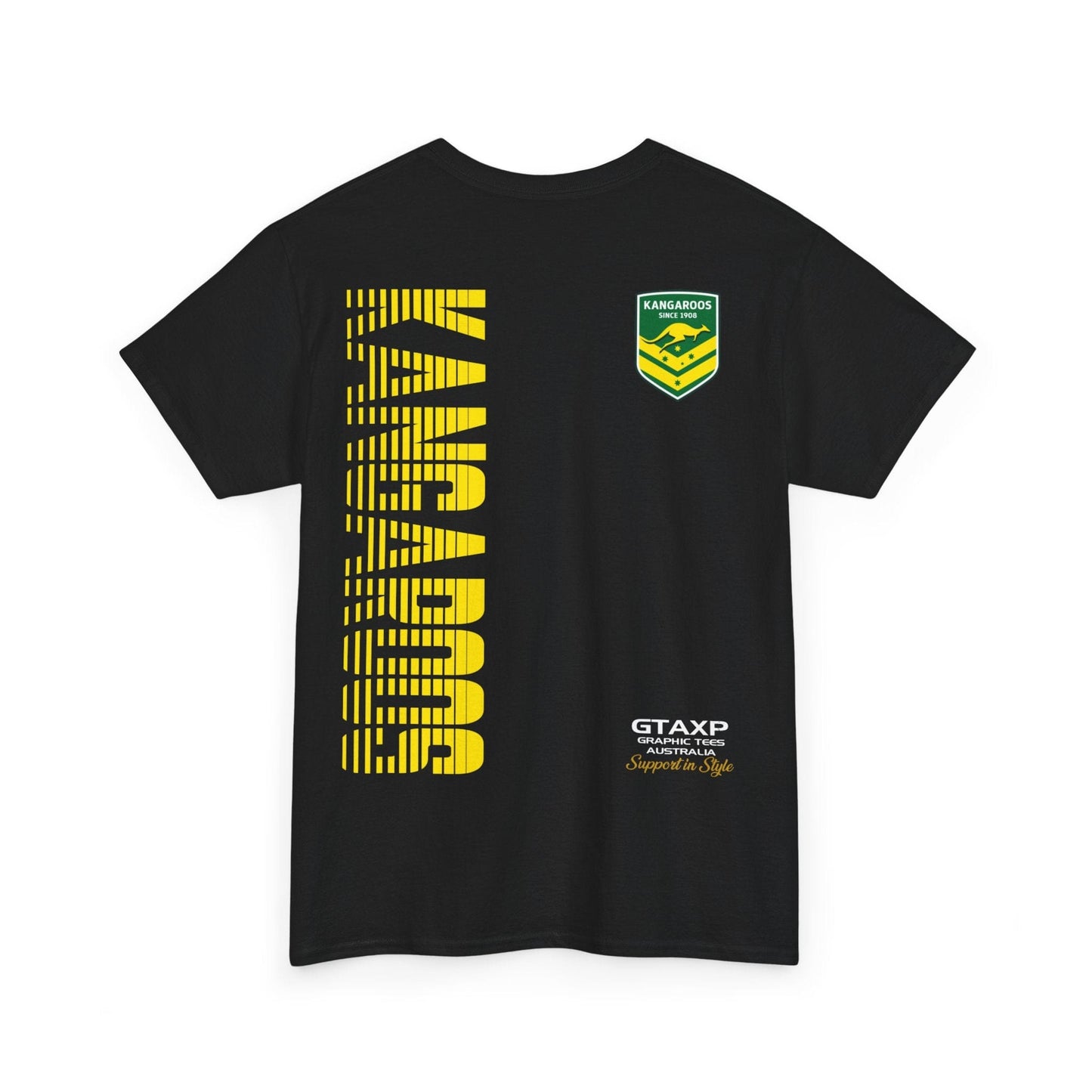 Australia Kangaroos World Cup Graphic Tee Graphic Tees Australia Graphic T-Shirt Australia -  Cool Graphic T-Shirts Online -  Australia Kangaroos World Cup T-Shirt | Rugby League World Cup Merch